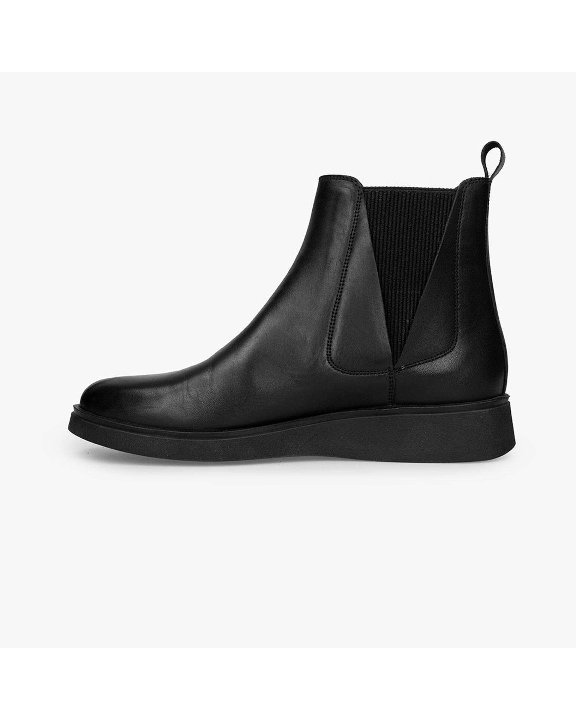 بوت چرم زنانه مشکی برتونیکس Berttonix کد MT-۴۰۸۷