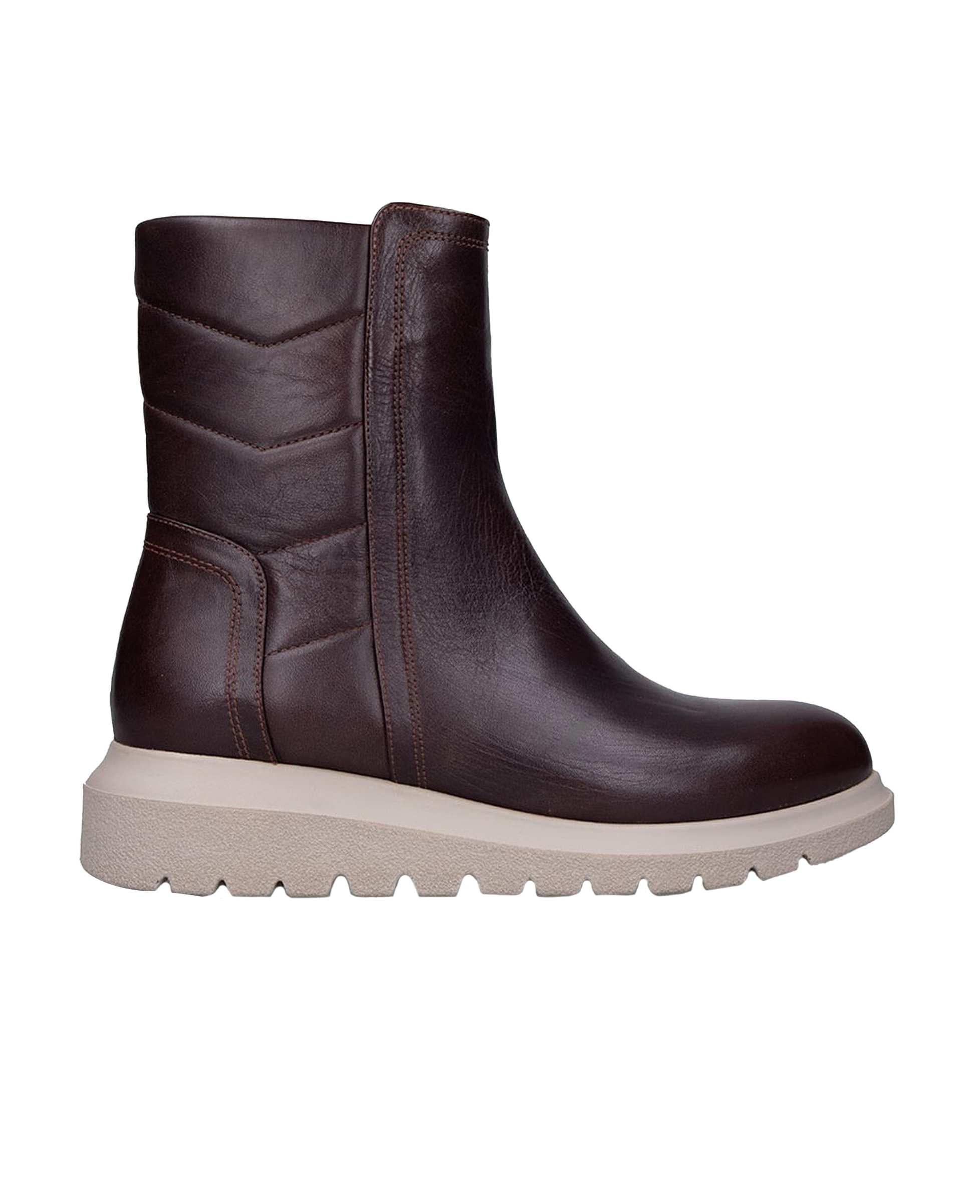 بوت چرم زنانه قهوه ای برتونیکس Berttonix کد A-4027