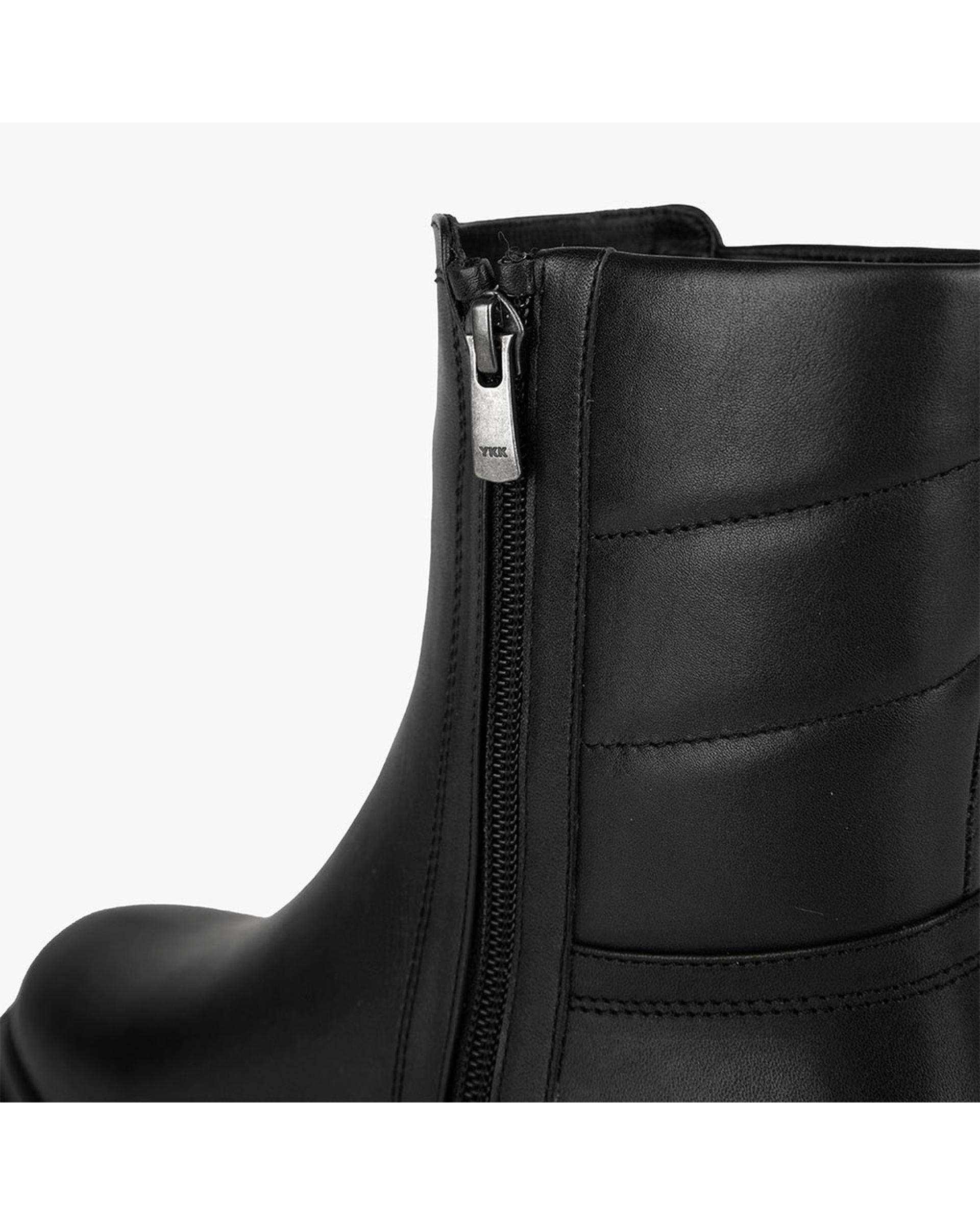 بوت چرم زنانه مشکی برتونیکس Berttonix کد A-4027