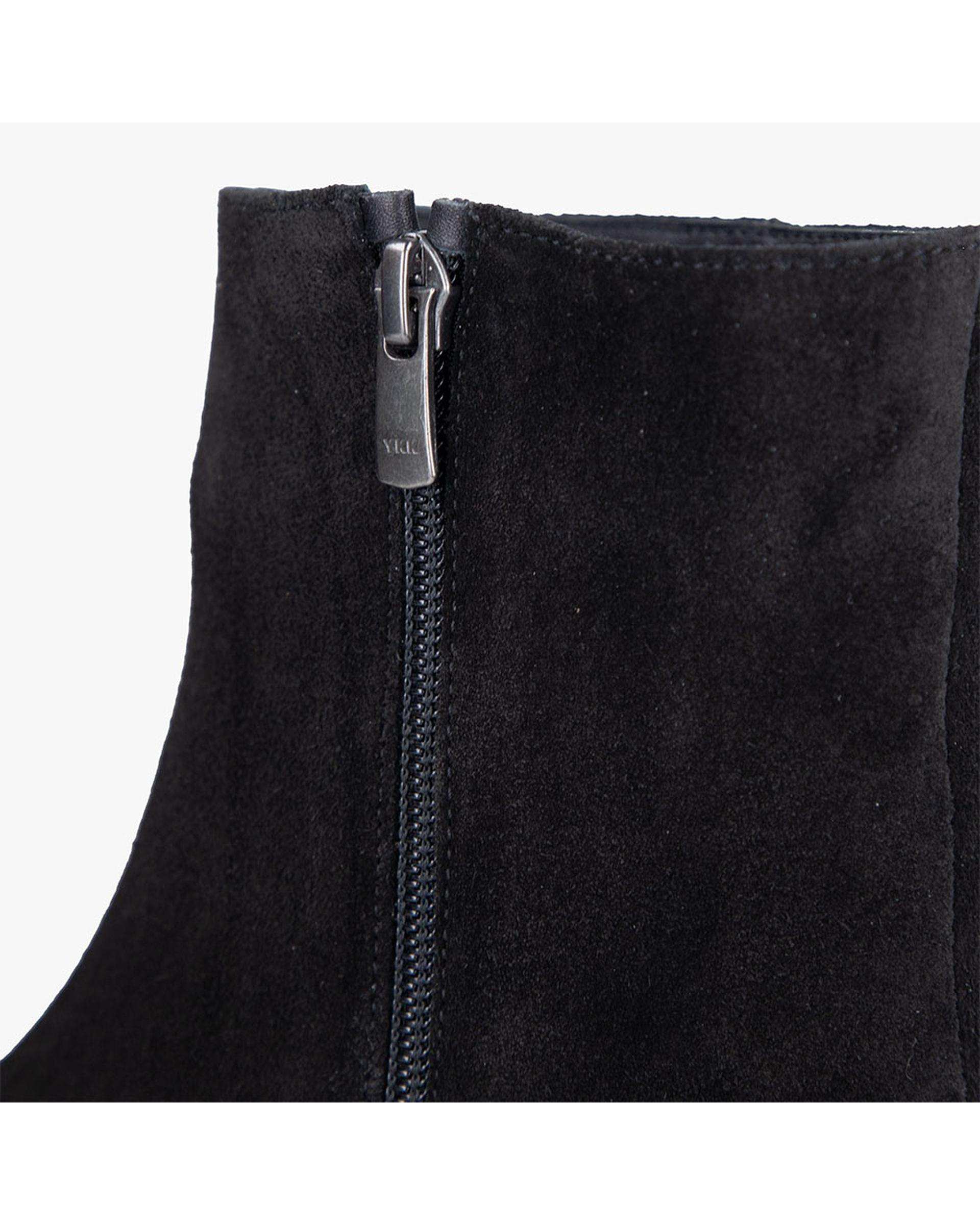 بوت چرم زنانه مشکی برتونیکس Berttonix کد A-۴۰۳۱