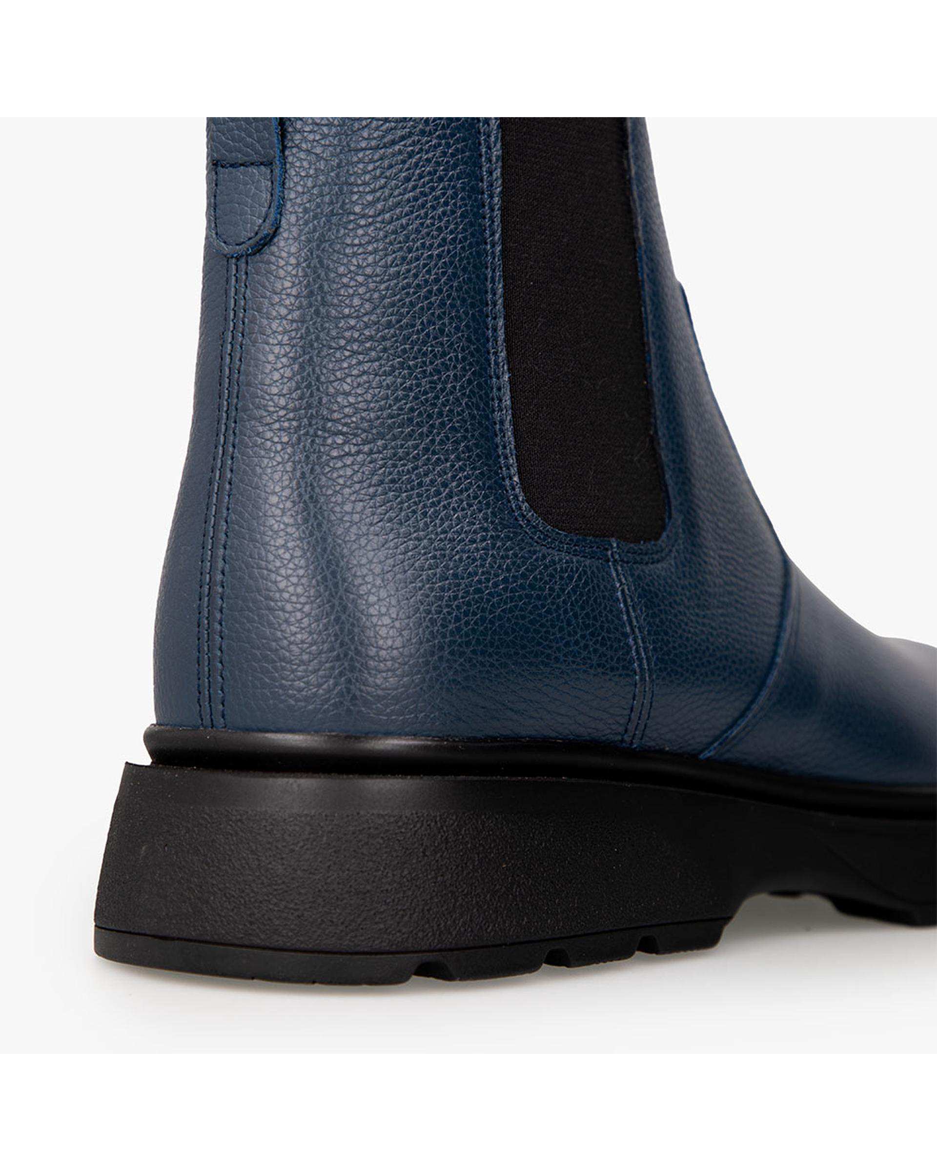 بوت چرم زنانه سرمه ای برتونیکس Berttonix کد M-۴۱۲