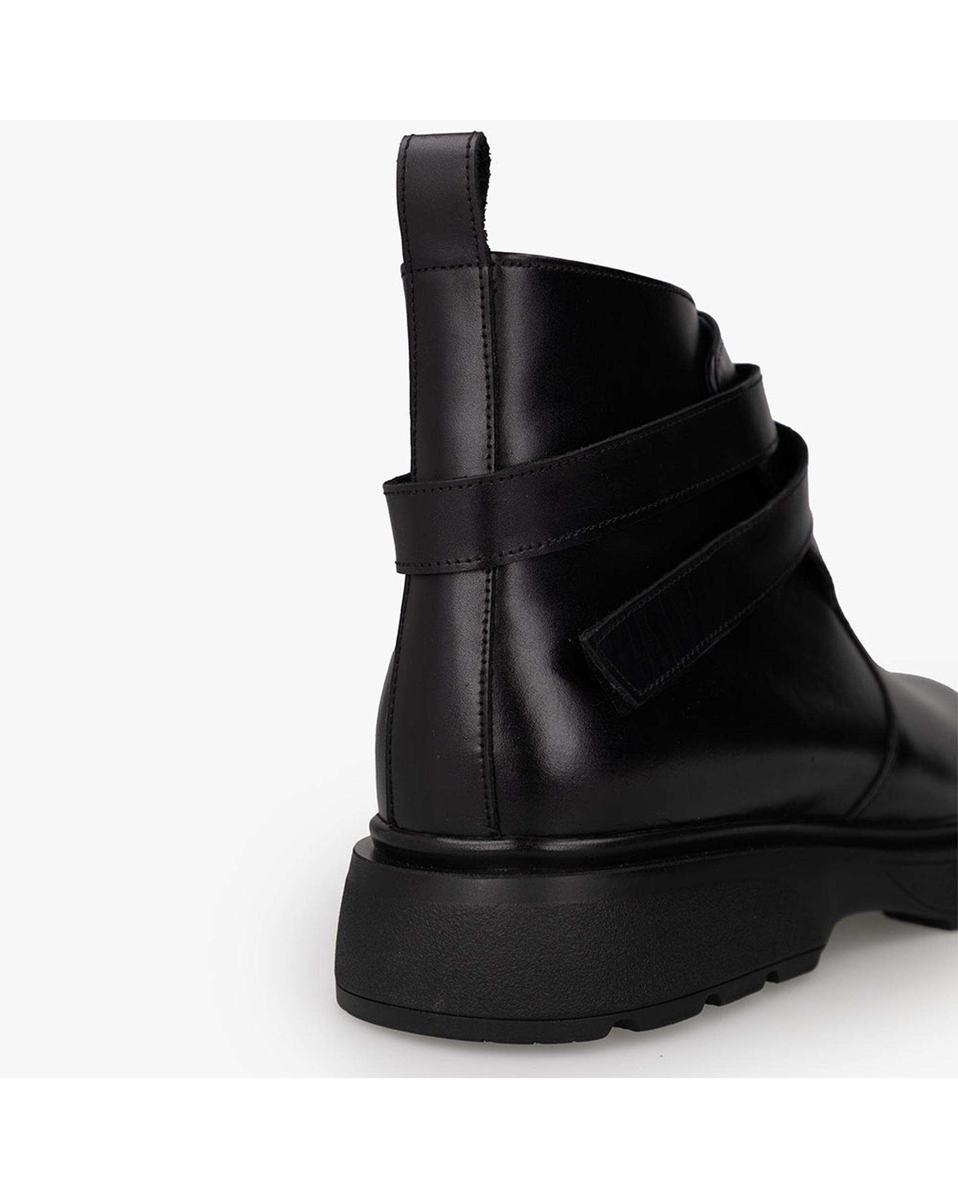 بوت چرم زنانه مشکی برتونیکس Berttonix کد M-۴۱۰