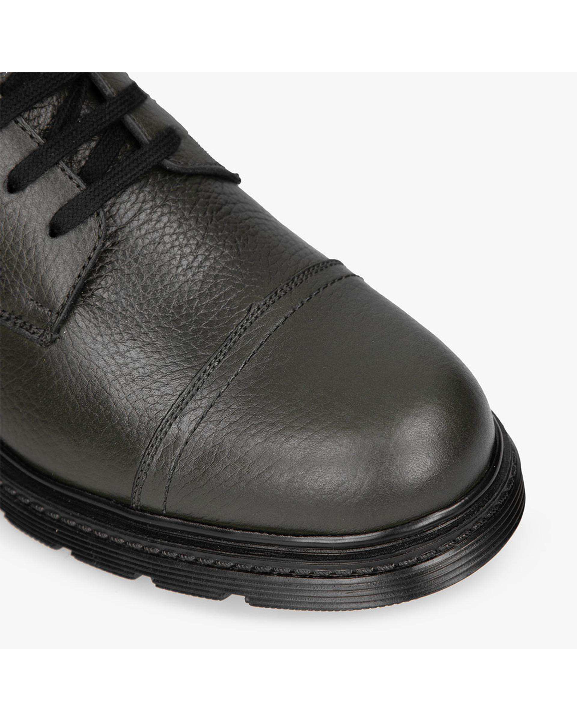 بوت چرم مردانه سبز برتونیکس Berttonix کد ES-۴۰۶۰