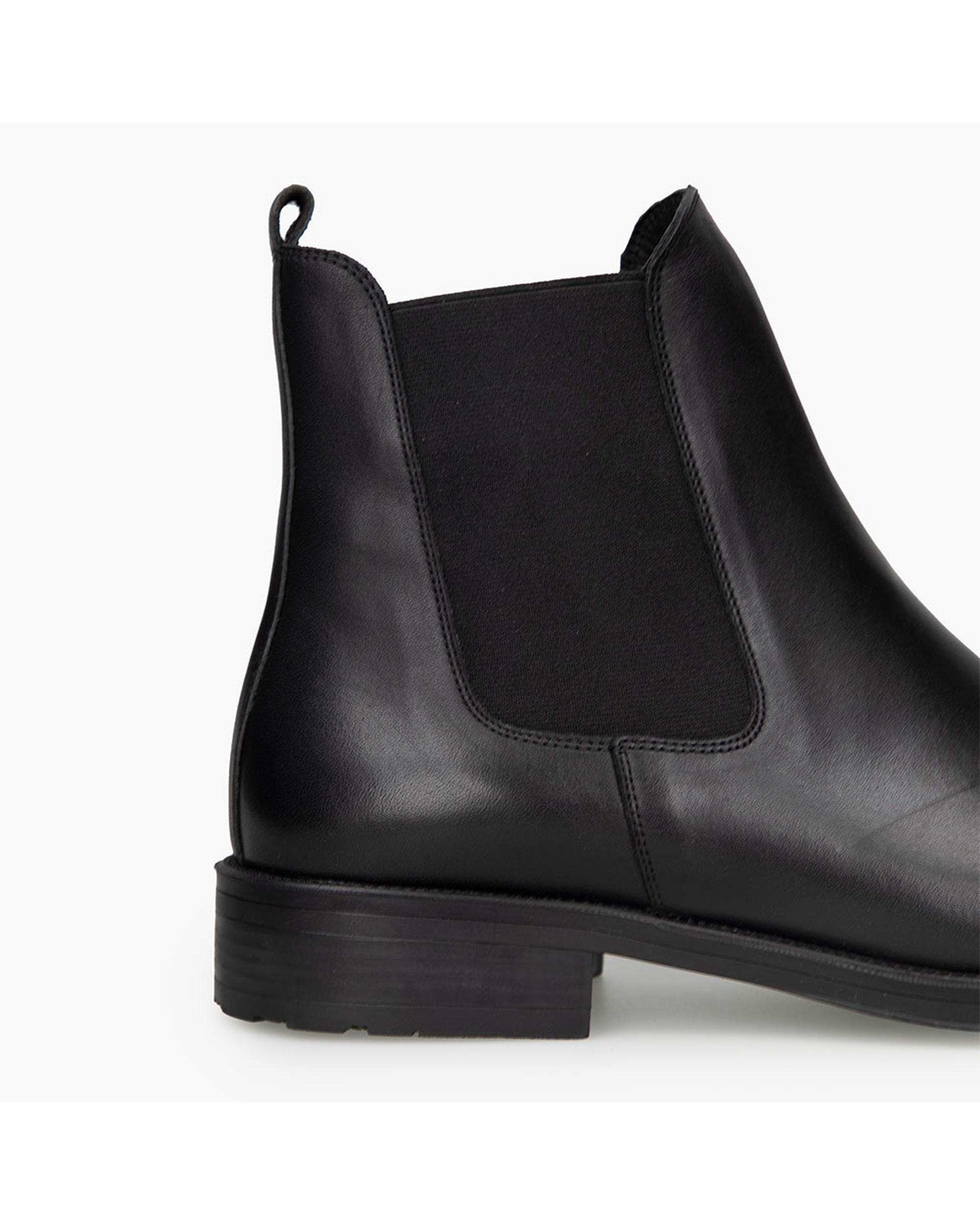 بوت چرم مردانه مشکی برتونیکس Berttonix کد ES-۴۰۵۵