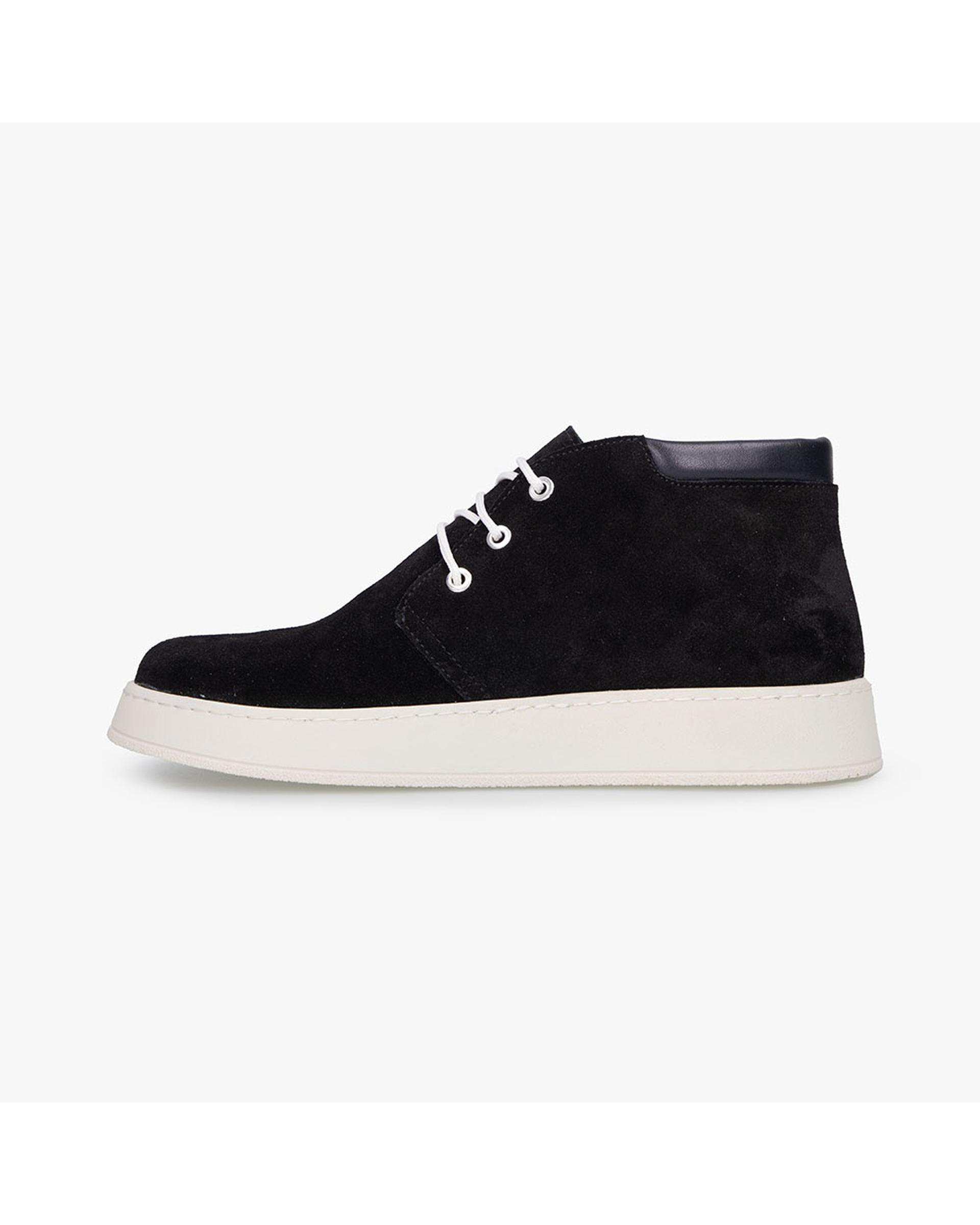 نیم بوت چرم زنانه مشکی برتونیکس Berttonix کد A-۴۰۲۸