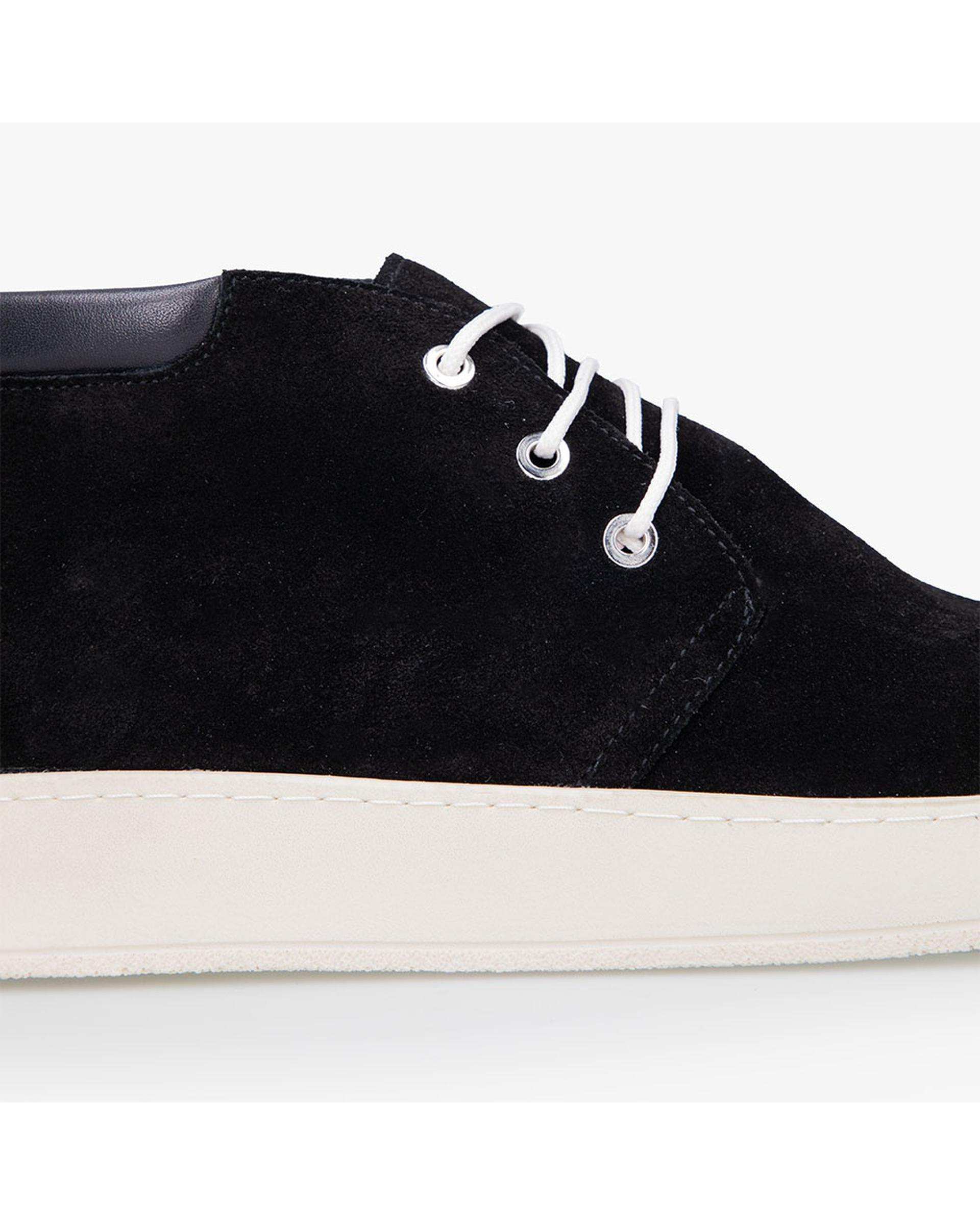 نیم بوت چرم زنانه مشکی برتونیکس Berttonix کد A-۴۰۲۸