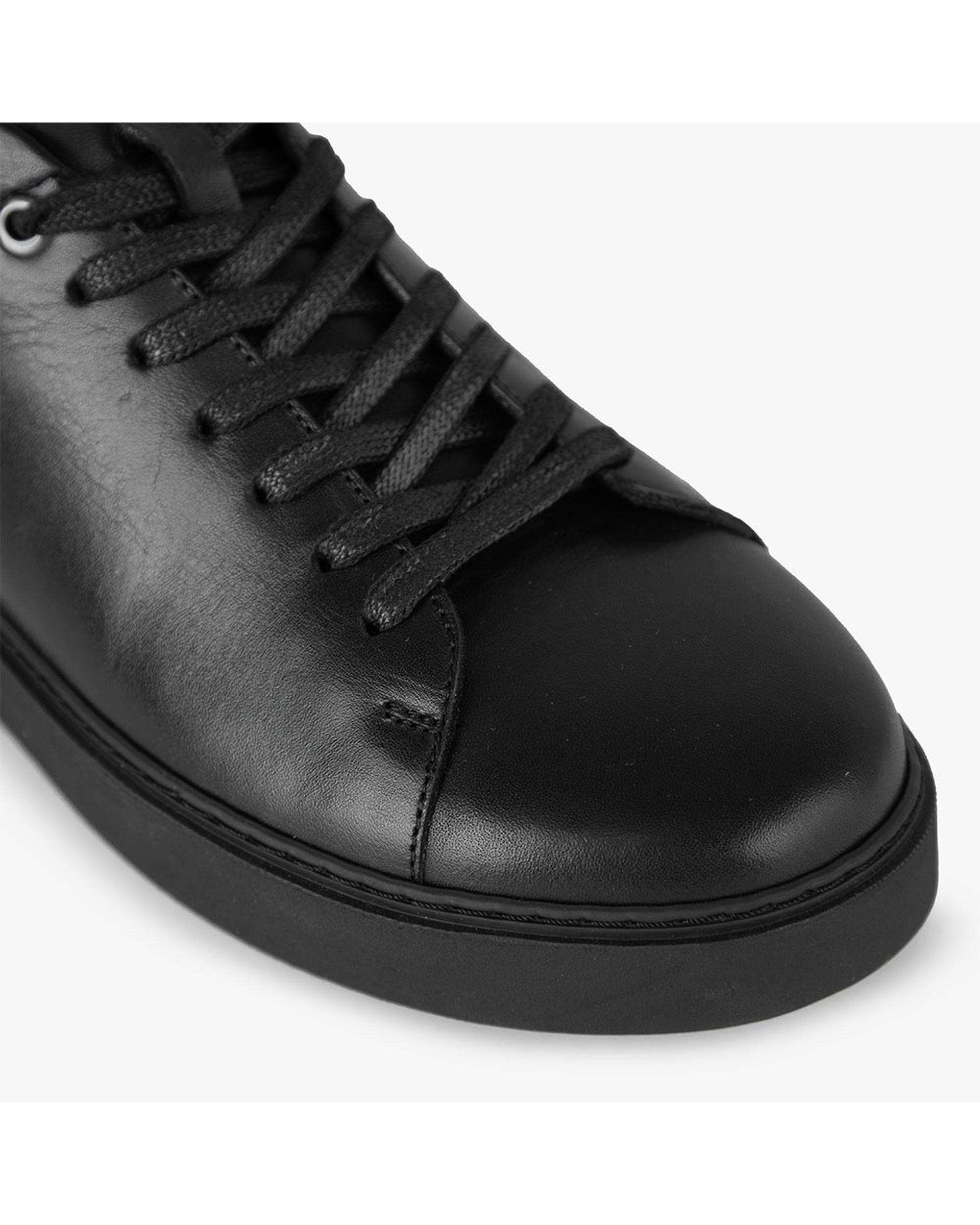 کفش چرم زنانه کژوال مشکی برتونیکس Berttonix کد MT-۴۰۸۱