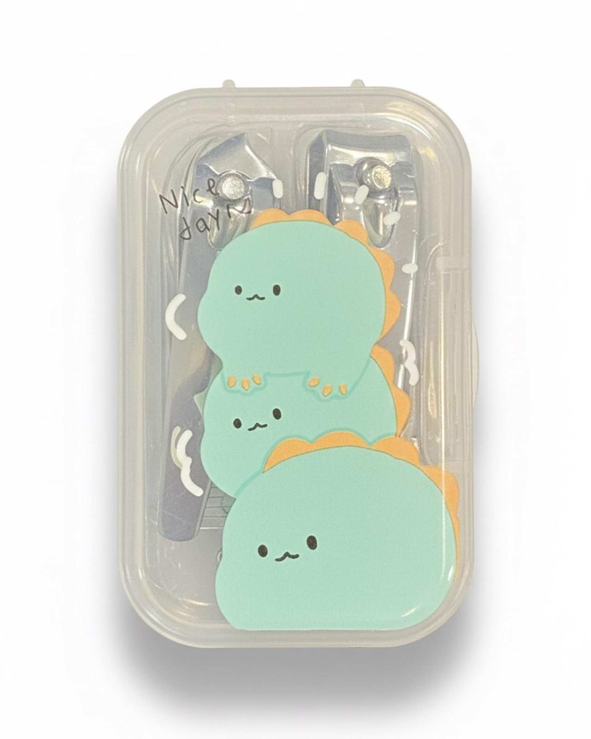 ست ناخن گیر استیل ضد زنگ 2 عددی طرح فانتزی