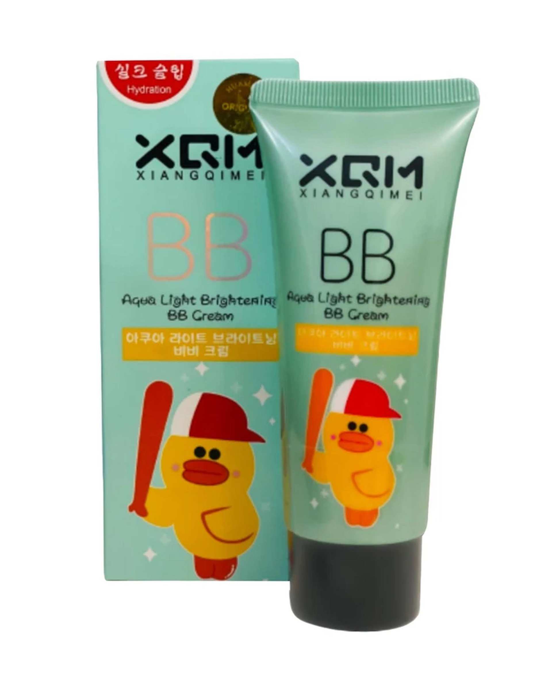 کرم پودر BB ایکس کیو ام XQM مدل جوجه بی بی کرم مناسب انواع پوست وزن 65 گرم