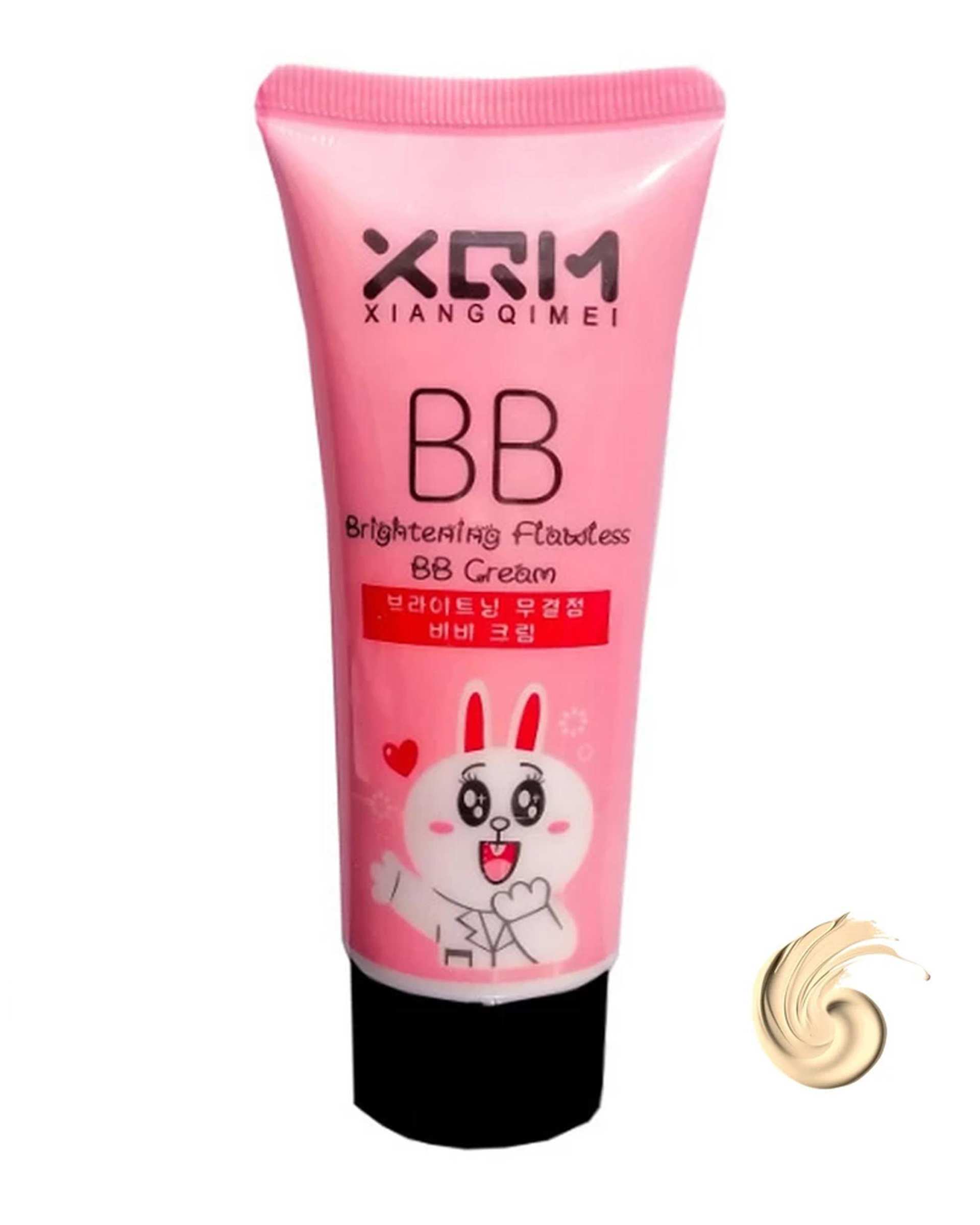 کرم پودر BB ایکس کیو ام XQM مدل خرگوش بی بی کرم مناسب انواع پوست وزن 65 گرم