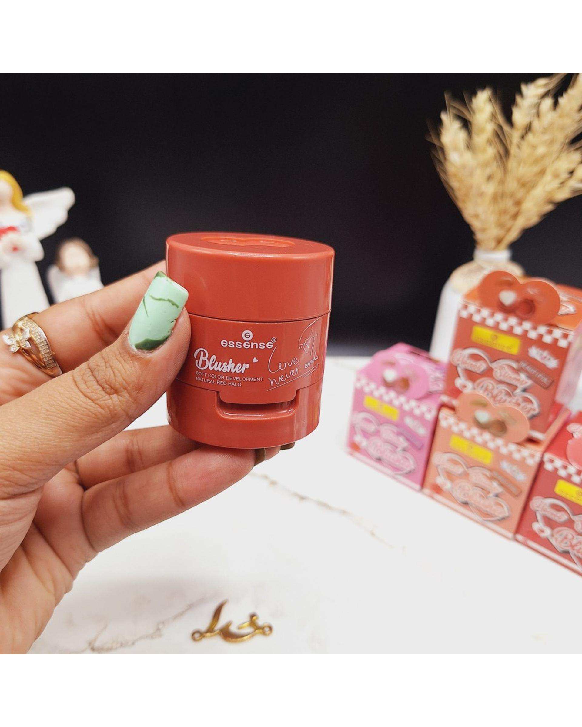 رژگونه استامپی قلبی اسنس ESSENCE شماره 4