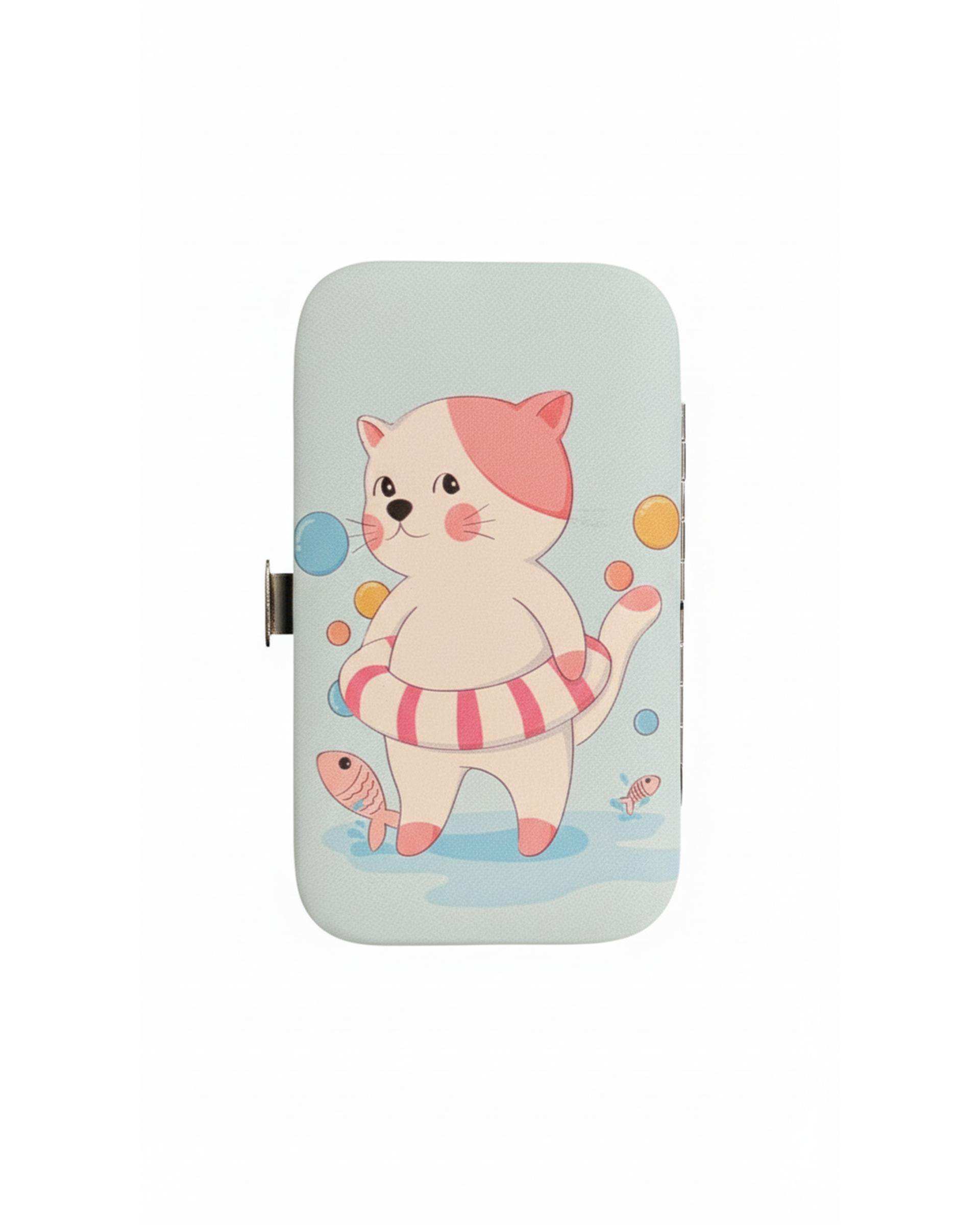 ست مانیکور و پدیکور و ناخن گیر استیل فانتزی مجموعه 6 عددی