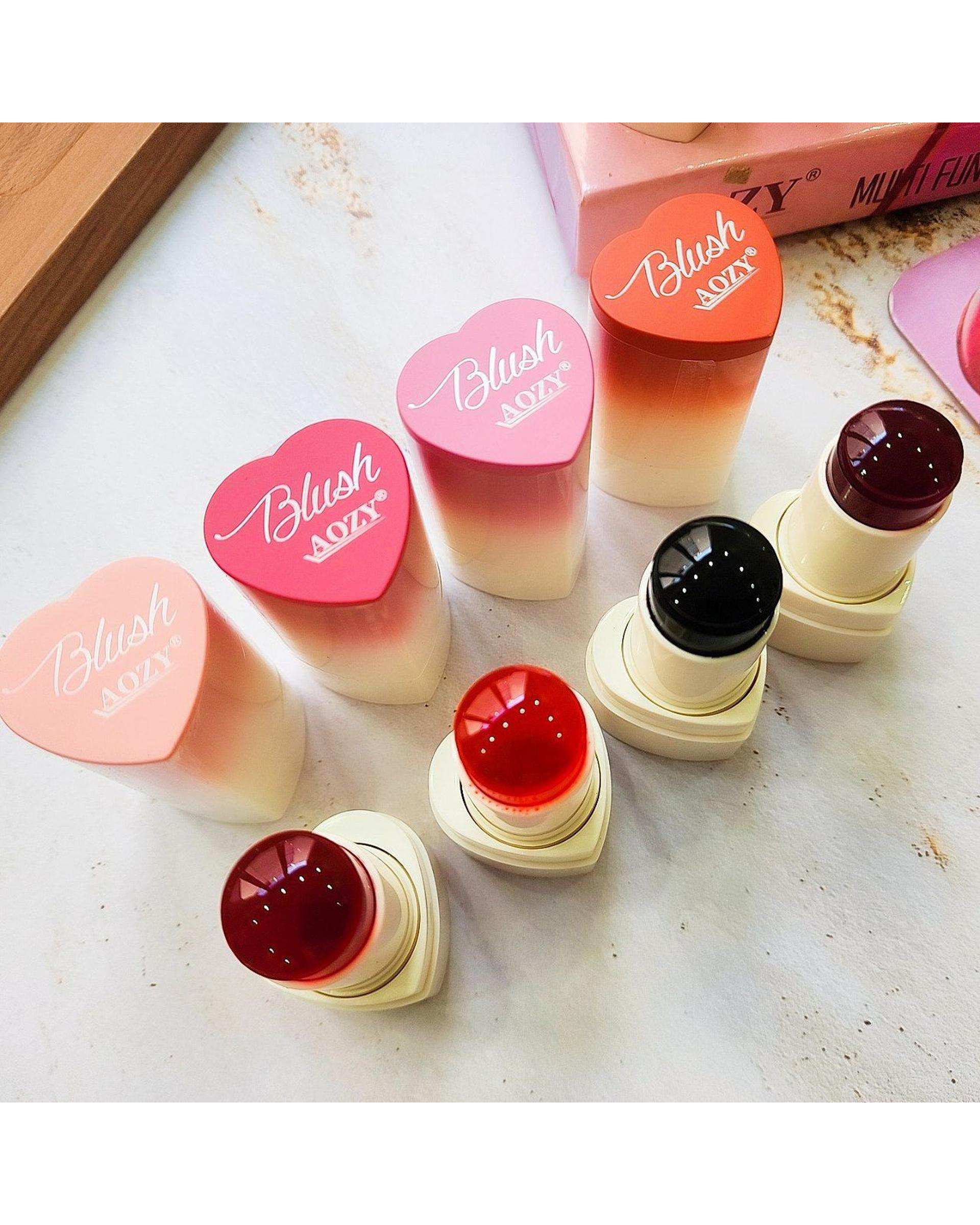 تینت لب و گونه ژله ای AOZY شماره 04