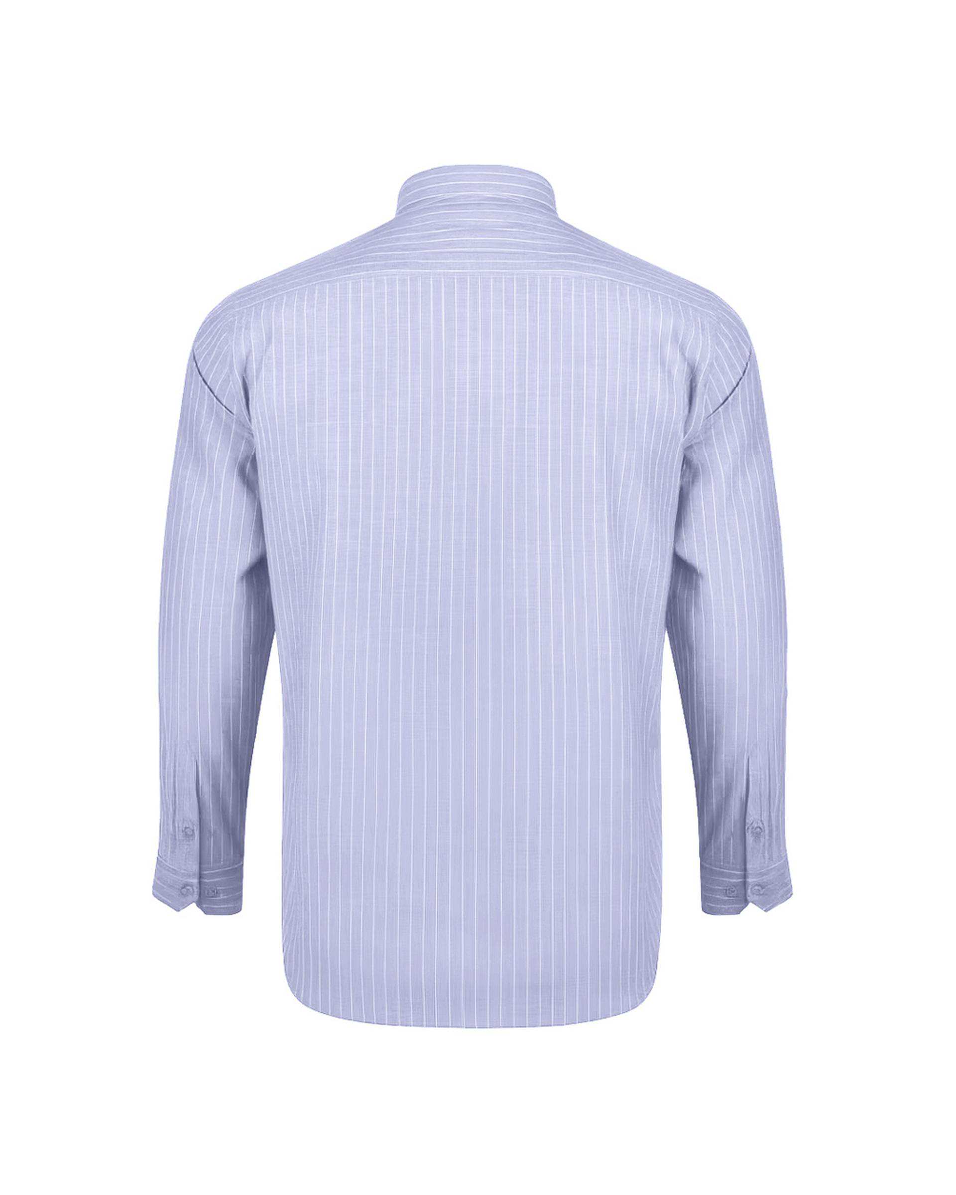 پیراهن مردانه کلاسیک آبی روشن آماهی Amahi مدل راه راه کد 313004