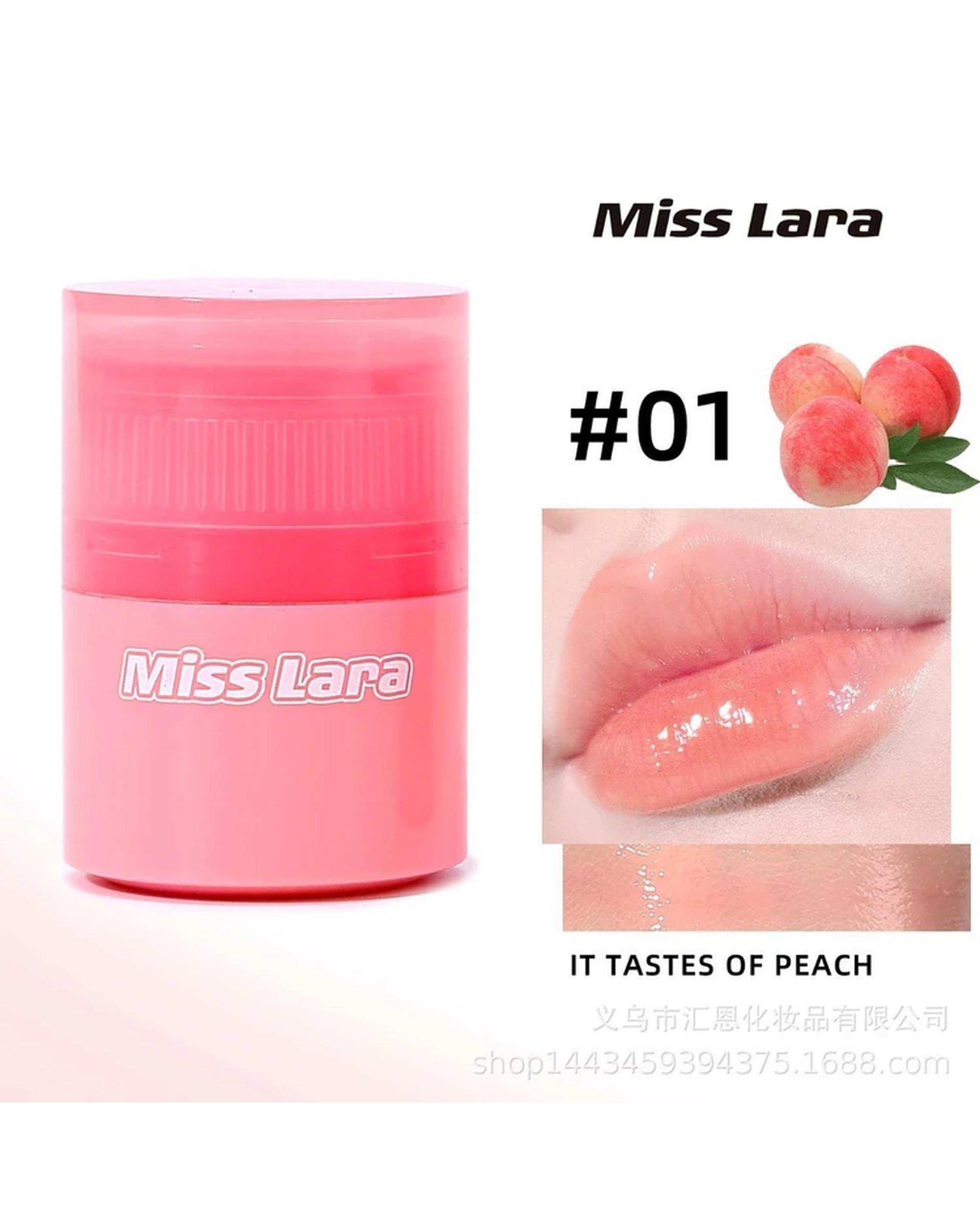 بالم و تینت لب و گونه پیچی میس لارا MissLara شماره 01