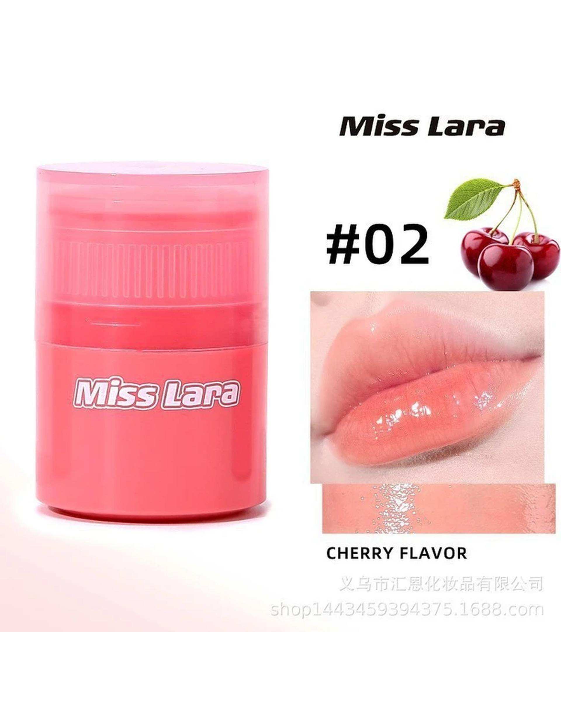 بالم و تینت لب و گونه پیچی میس لارا MissLara شماره 02