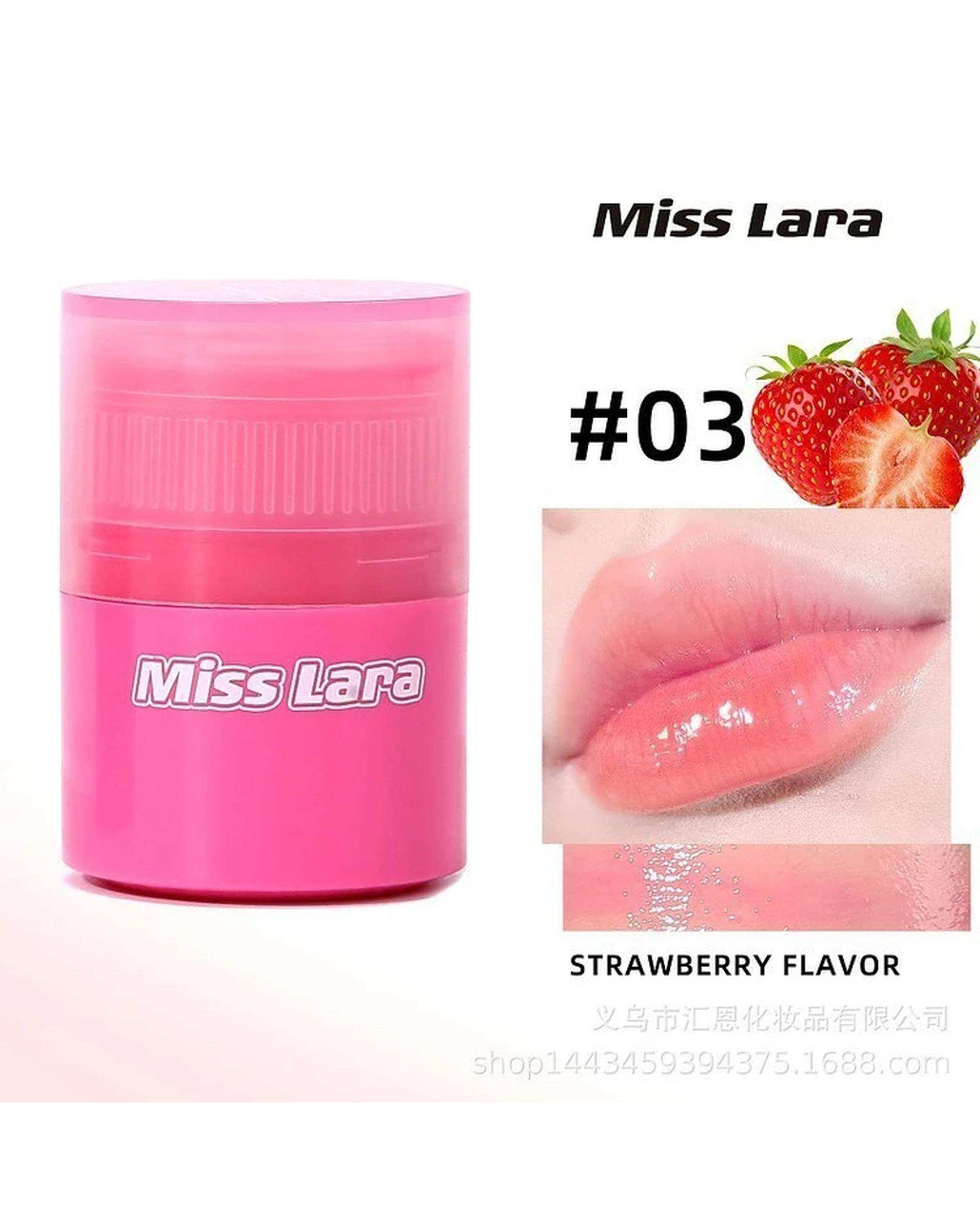 بالم و تینت لب و گونه پیچی میس لارا MissLara شماره 03
