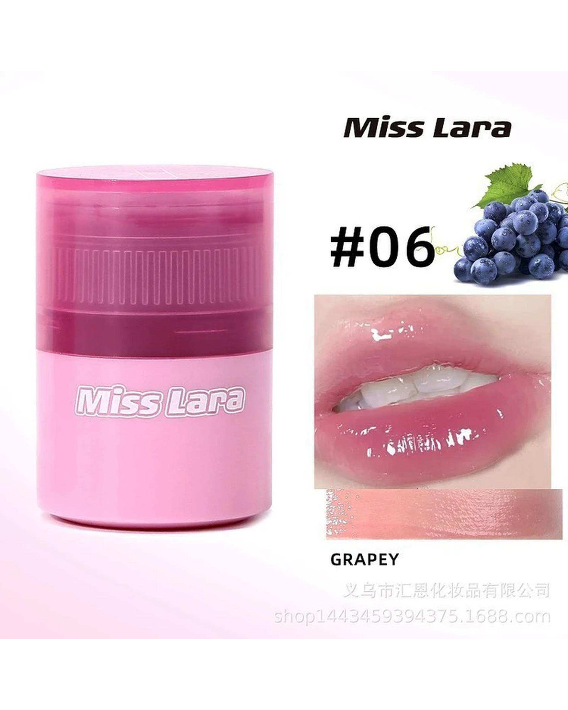 بالم و تینت لب و گونه پیچی میس لارا MissLara شماره 06