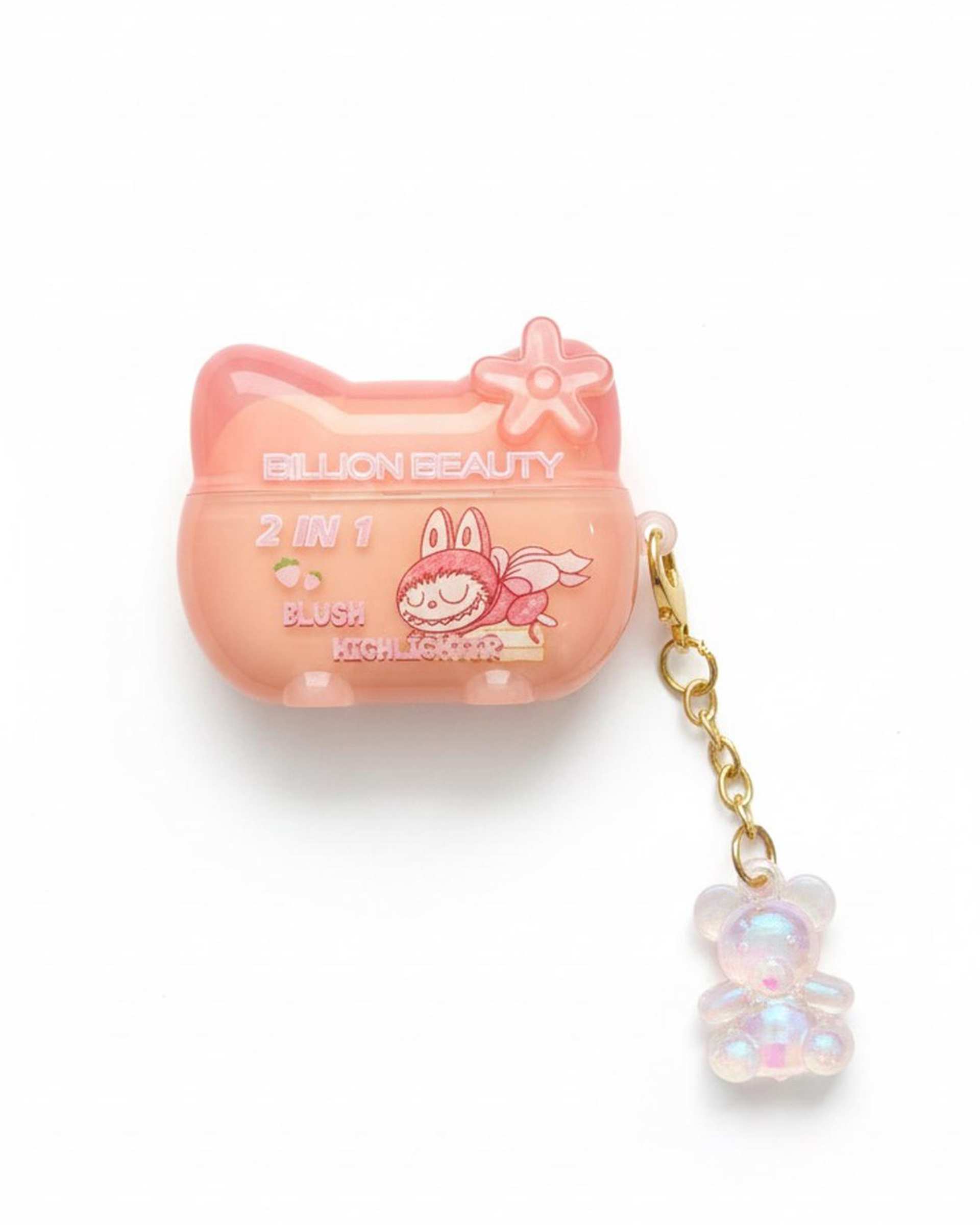 رژ لب جامد و هایلایتر دوقلو بیلیون بیوتی طرح ایرپاد