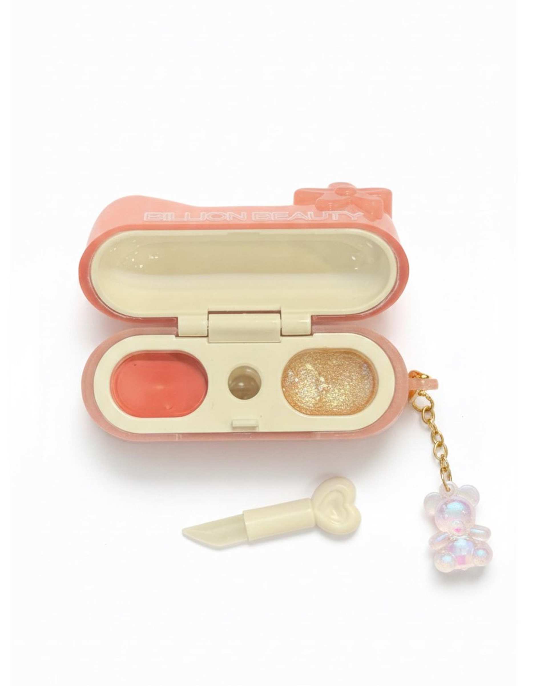 رژ لب جامد و هایلایتر دوقلو بیلیون بیوتی طرح ایرپاد