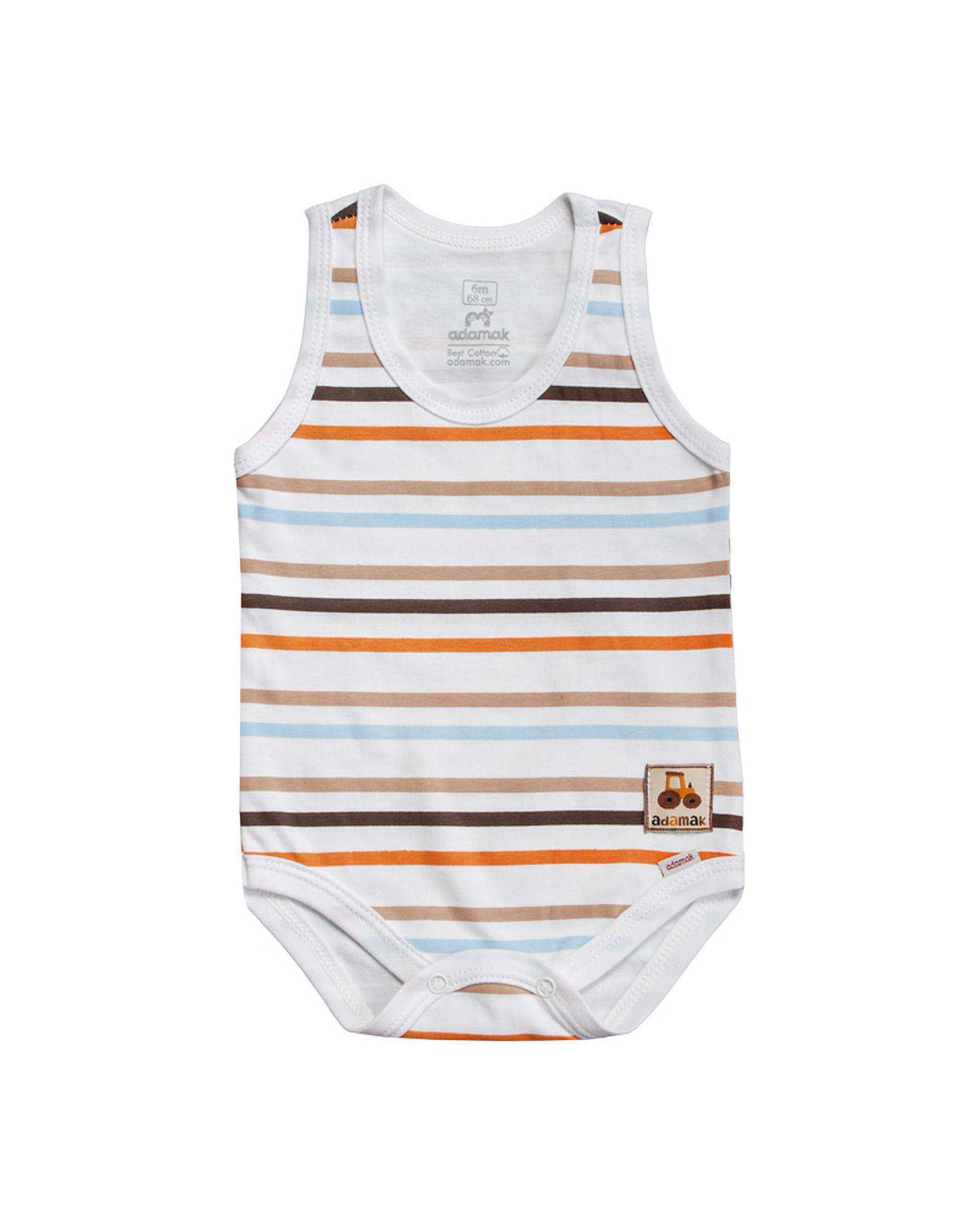 بادی رکابی نوزادی کرم آدمک Adamak مدل مزرعه کد 0321800