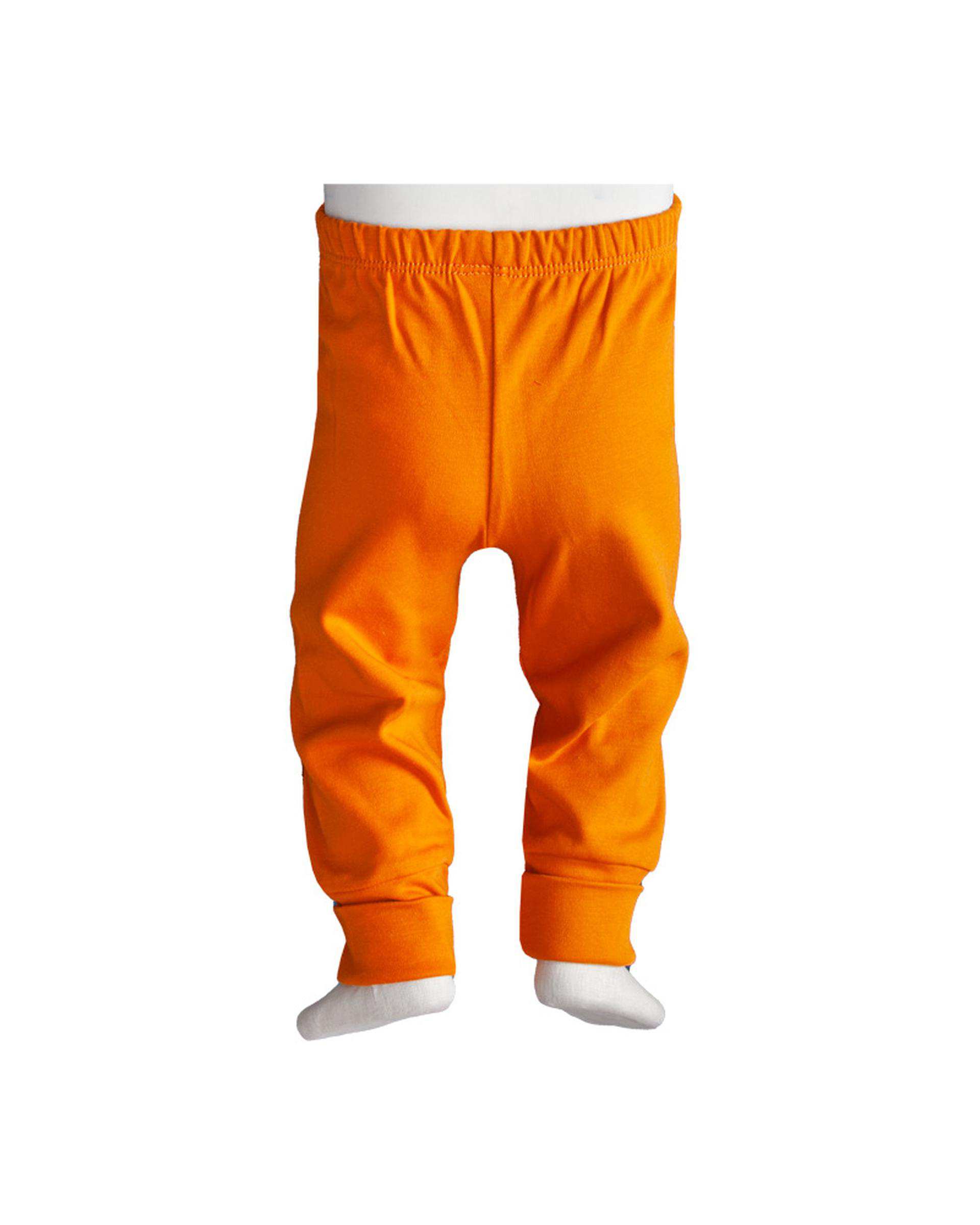 شلوار نوزادی نارنجی آدمک Adamak مدل مزرعه کد 0322610