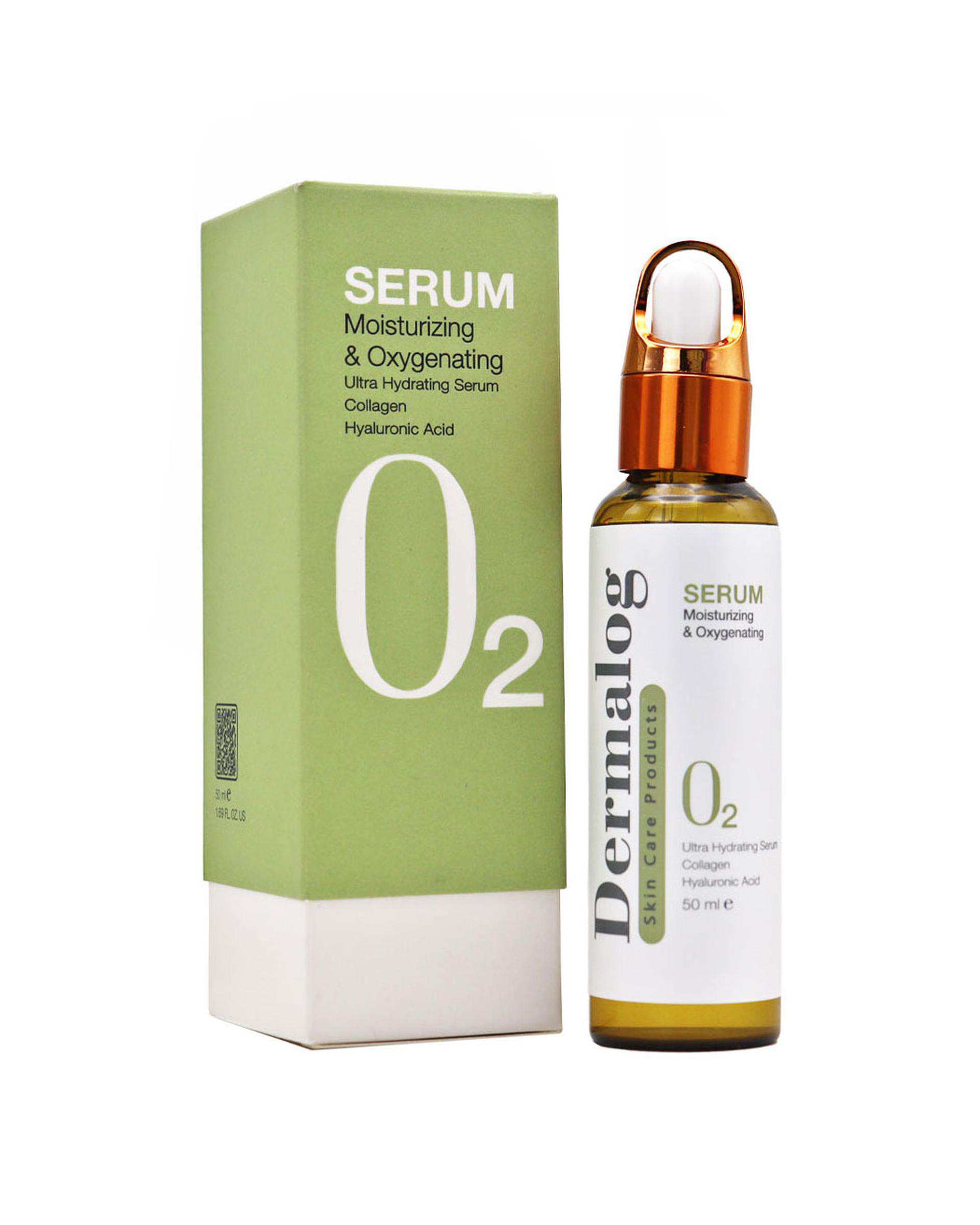 سرم آبرسان و اکسیژن رسان پوست درمالوگ Dermalog حجم 50ml