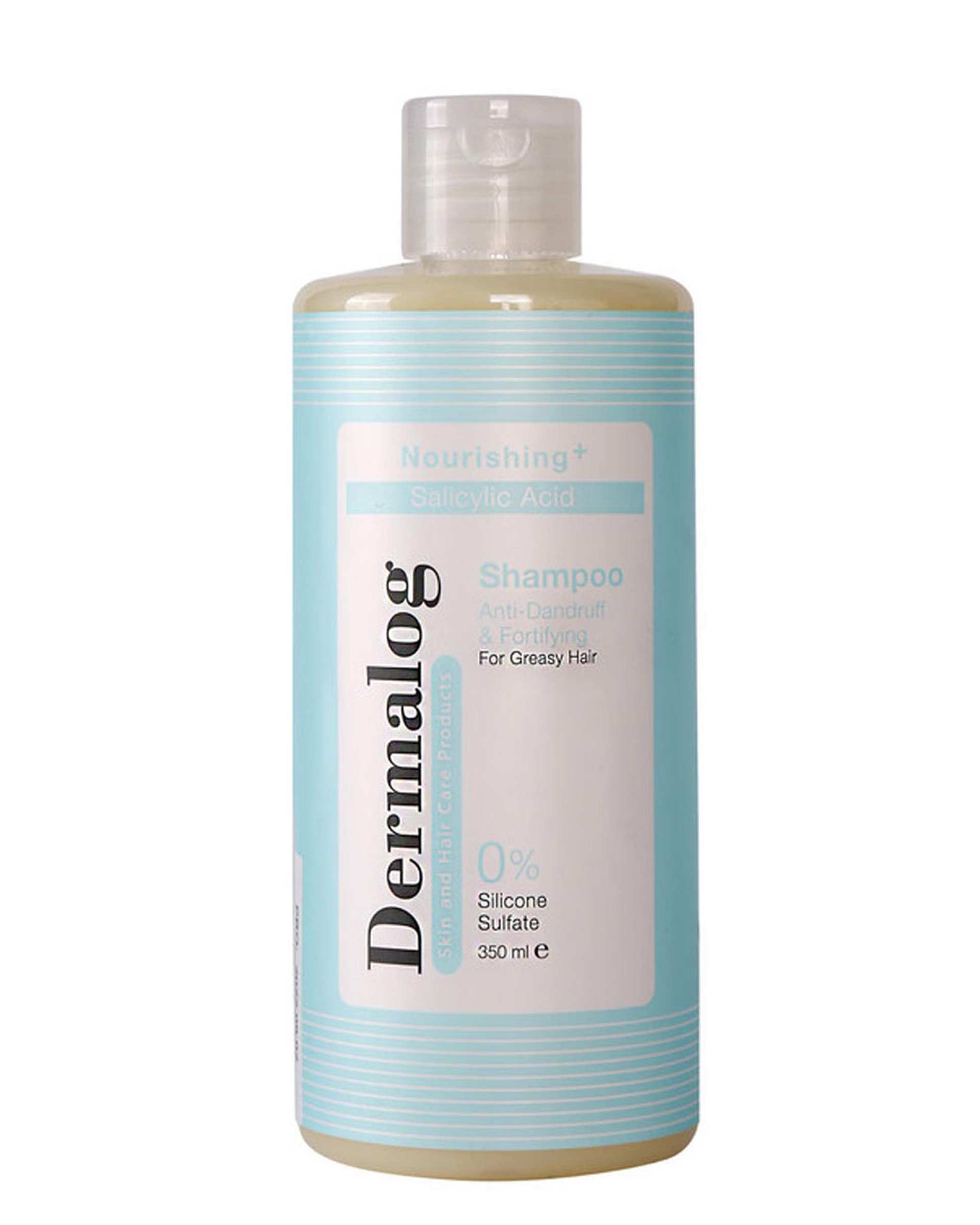 شامپو ضد شوره درمالوگ Dermalog مناسب موی چرب حجم 350ml