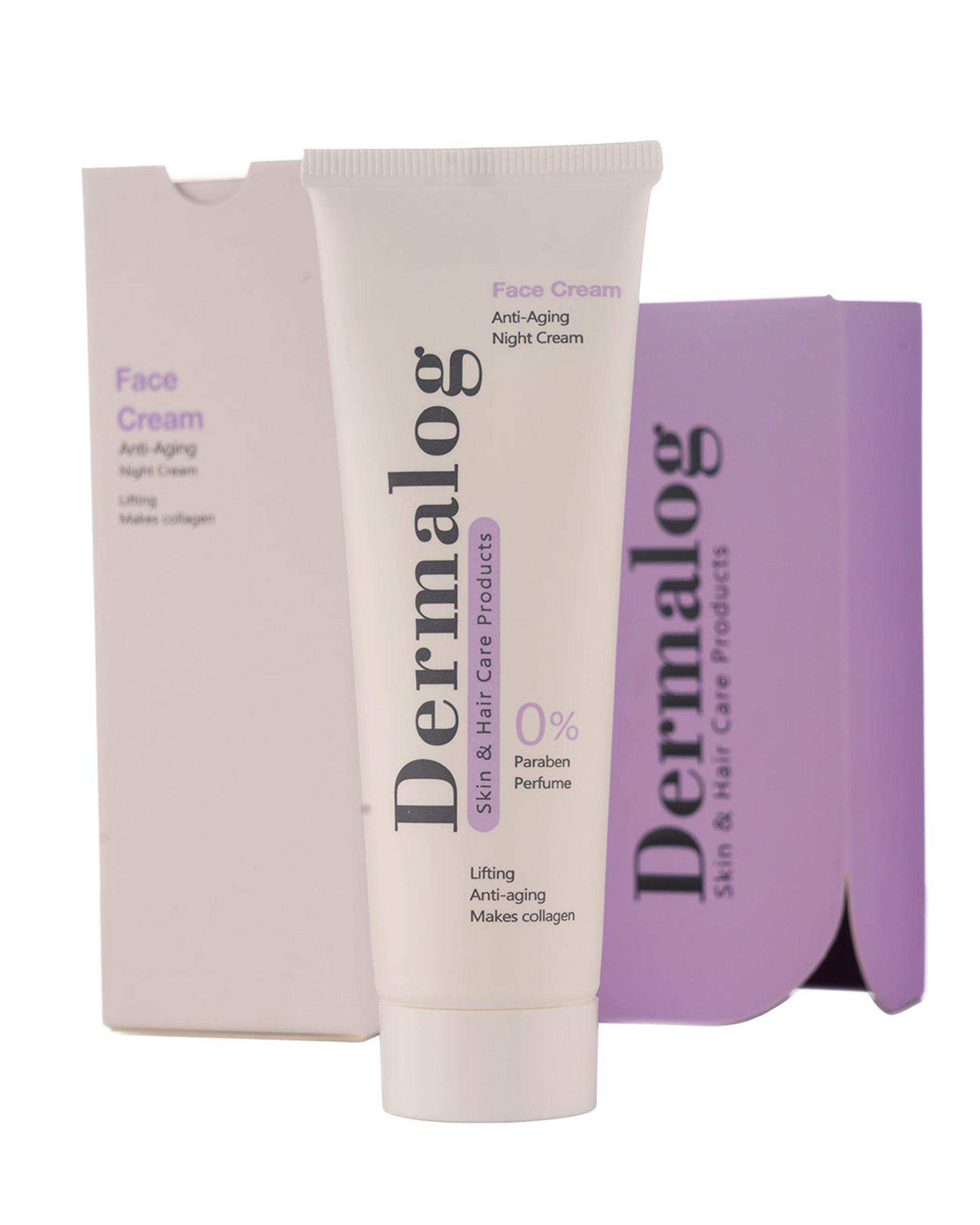 کرم ضد چروک مخصوص شب درمالوگ Dermalog حجم 50ml