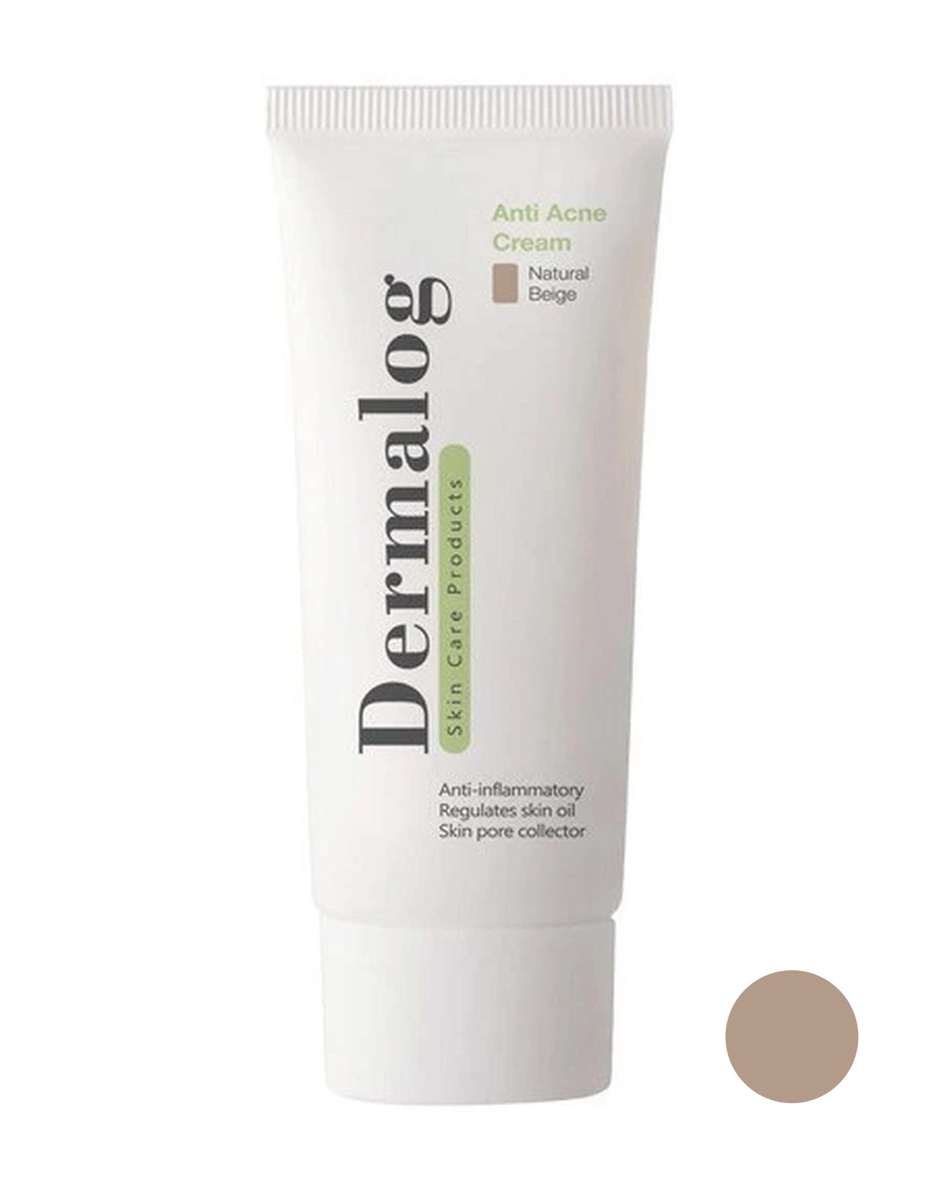 کرم ضد جوش رنگی درمالوگ Dermalog رنگ Natural حجم 30ml