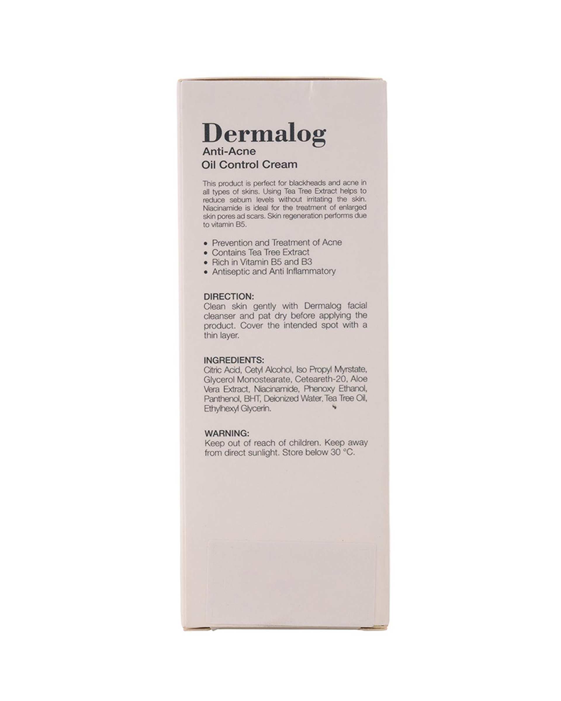 کرم ضد جوش موضعی درمالوگ Dermalog حجم 30ml