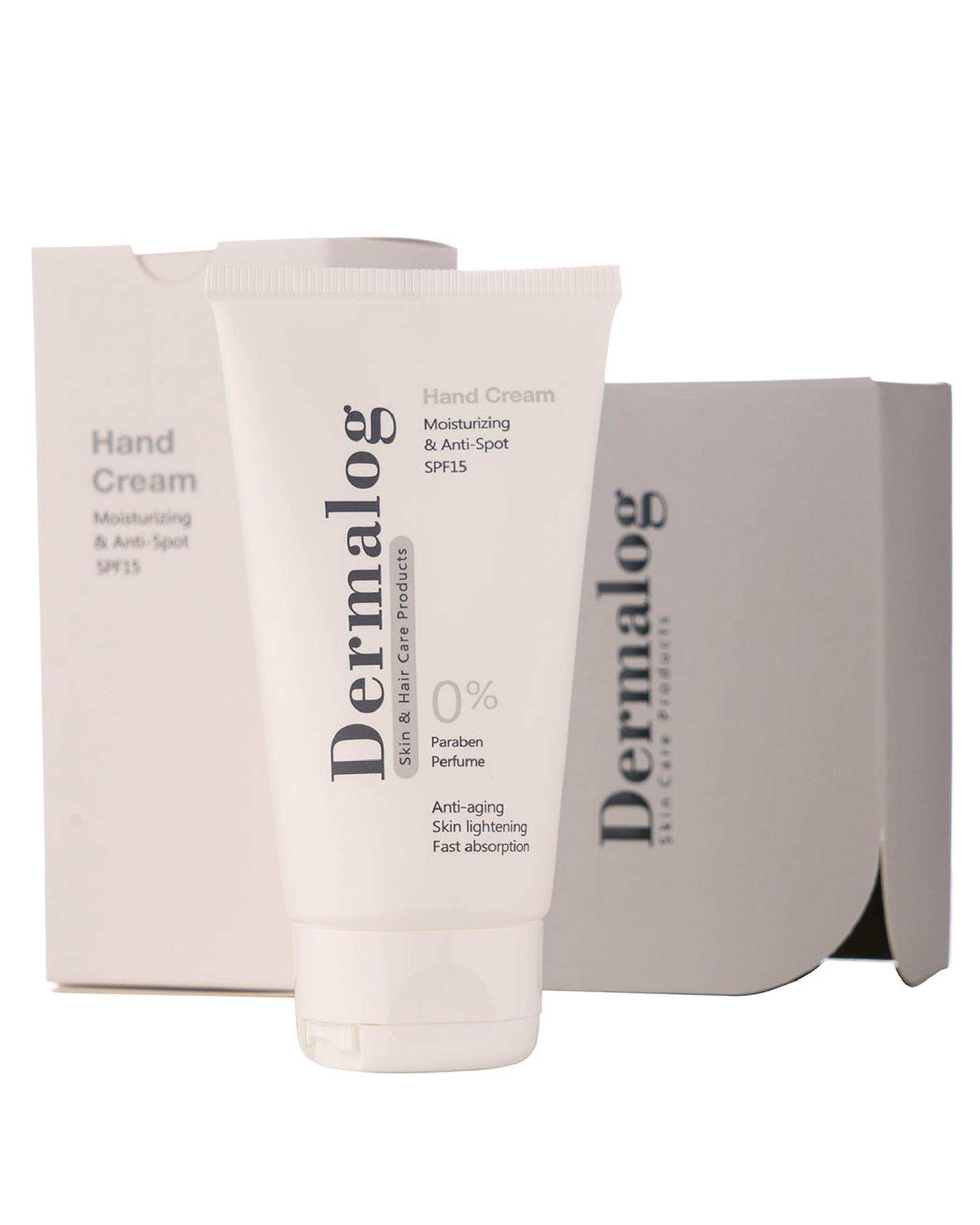 کرم مرطوب کننده و ضد لک دست درمالوگ Dermalog حجم 50ml