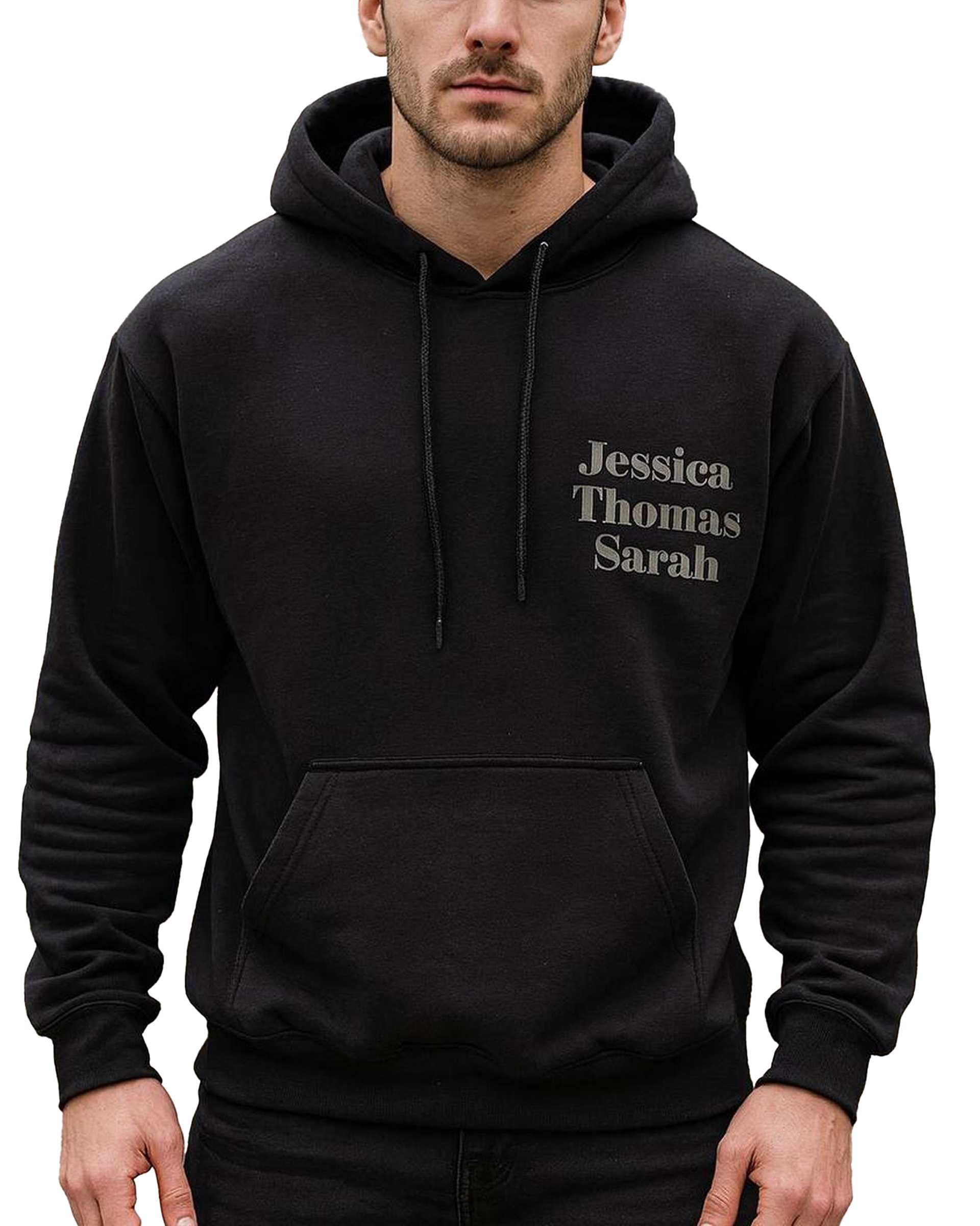 هودی مردانه مشکی دیورسو Diverso کد 4849