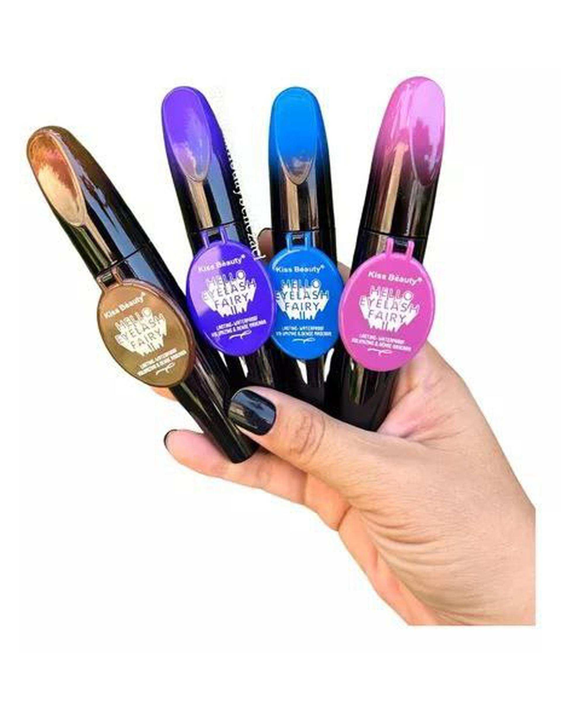 ریمل رنگی آینه دار آبی