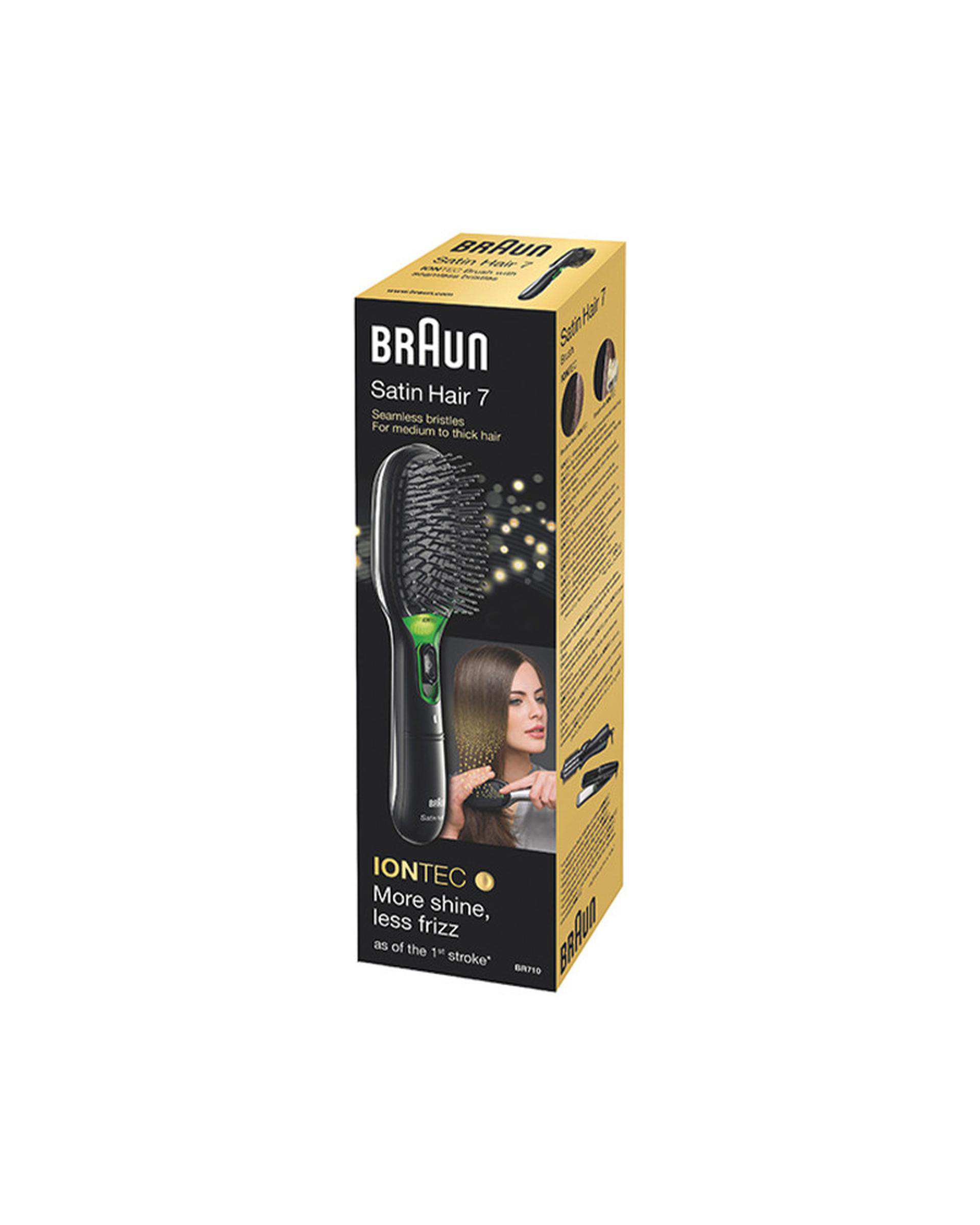 برس حرارتی یون ساز مو براون Braun سری 7 Satin Hair آیونیک کوردلس مدل BR710E