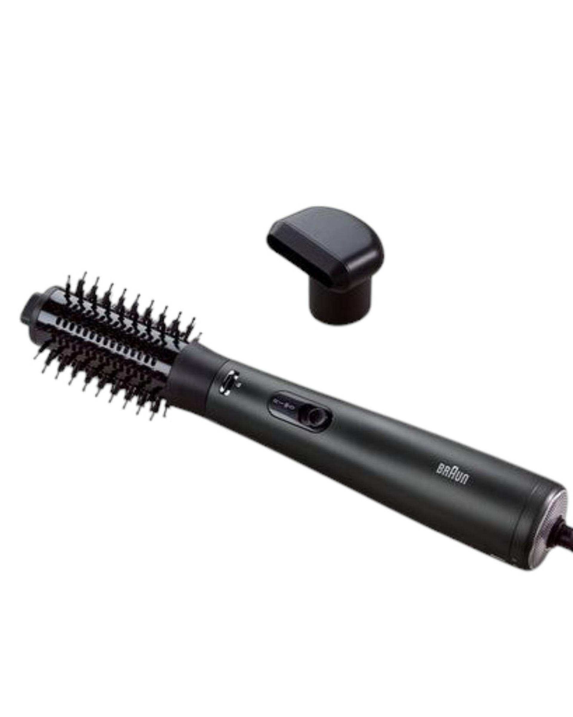 سشوار برس دار مو 1000 وات براون Braun سری ایر استایلر سوپر آیونیک بلک مدل BRAS420E