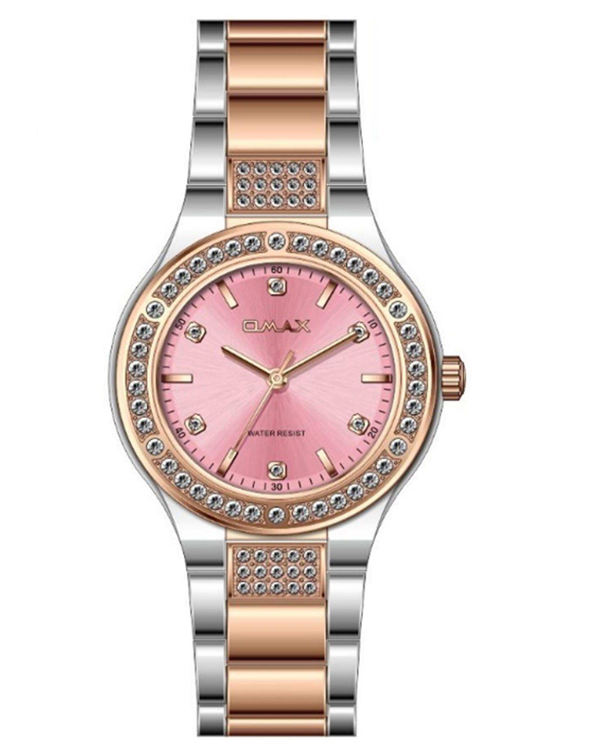 ساعت مچی زنانه عقربه ای اوماکس Omax کد JSS028N00F