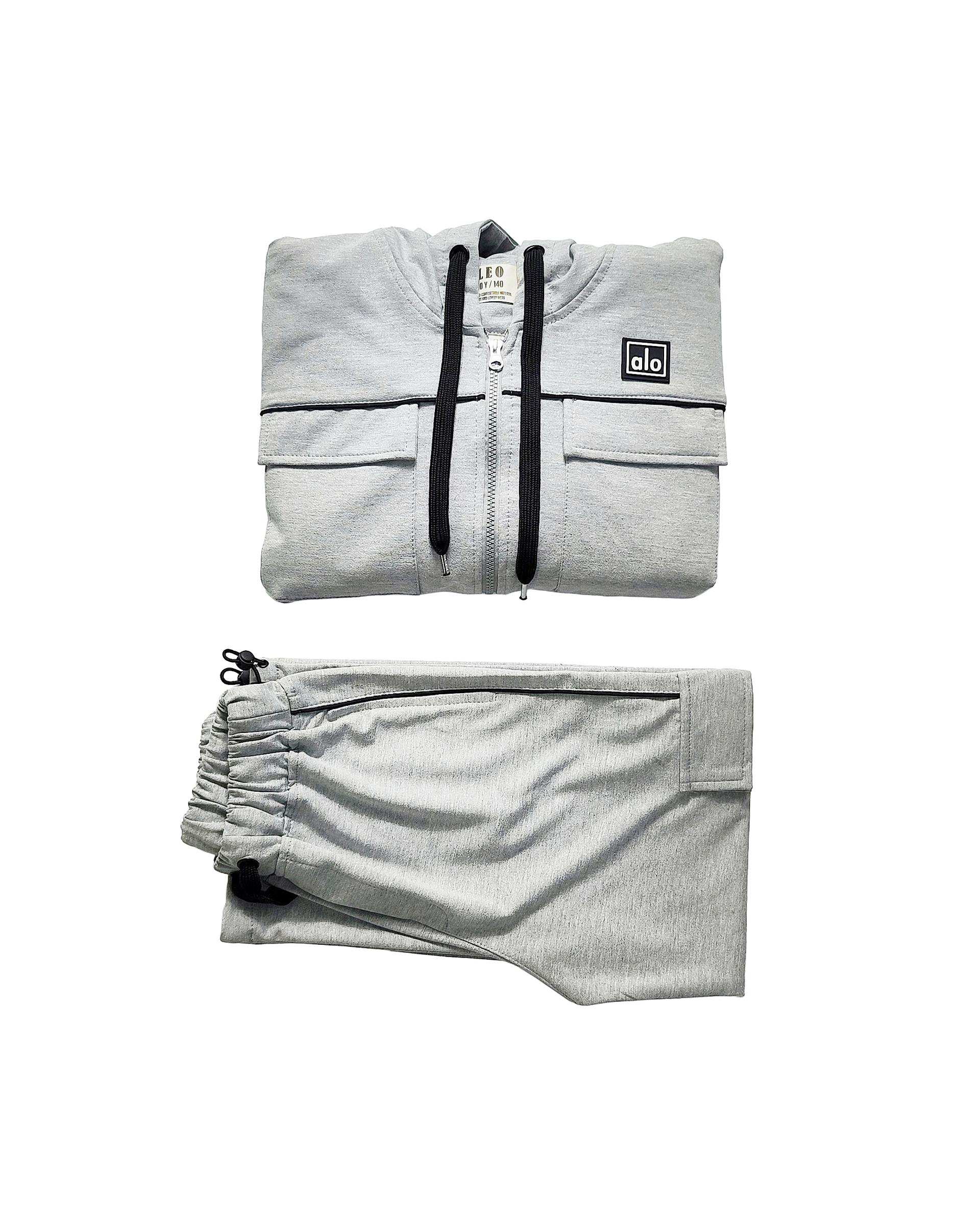 ست سویشرت و شلوار آستر دار لئو کیدز Leo kids کد 6861