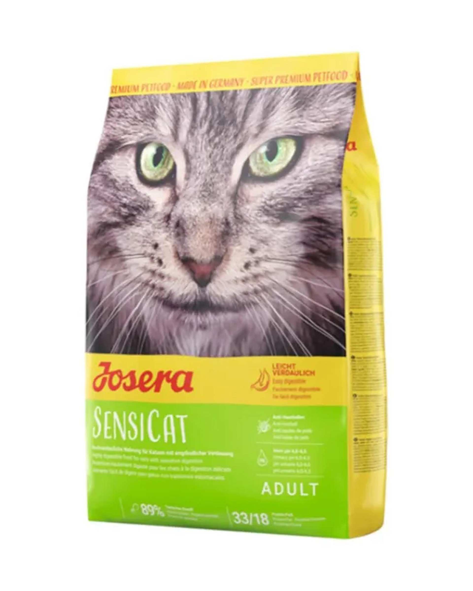 غذای خشک گربه بالغ جوسرا Josera مدل سنسی کت Sensi Cat وزن 2 کیلوگرم