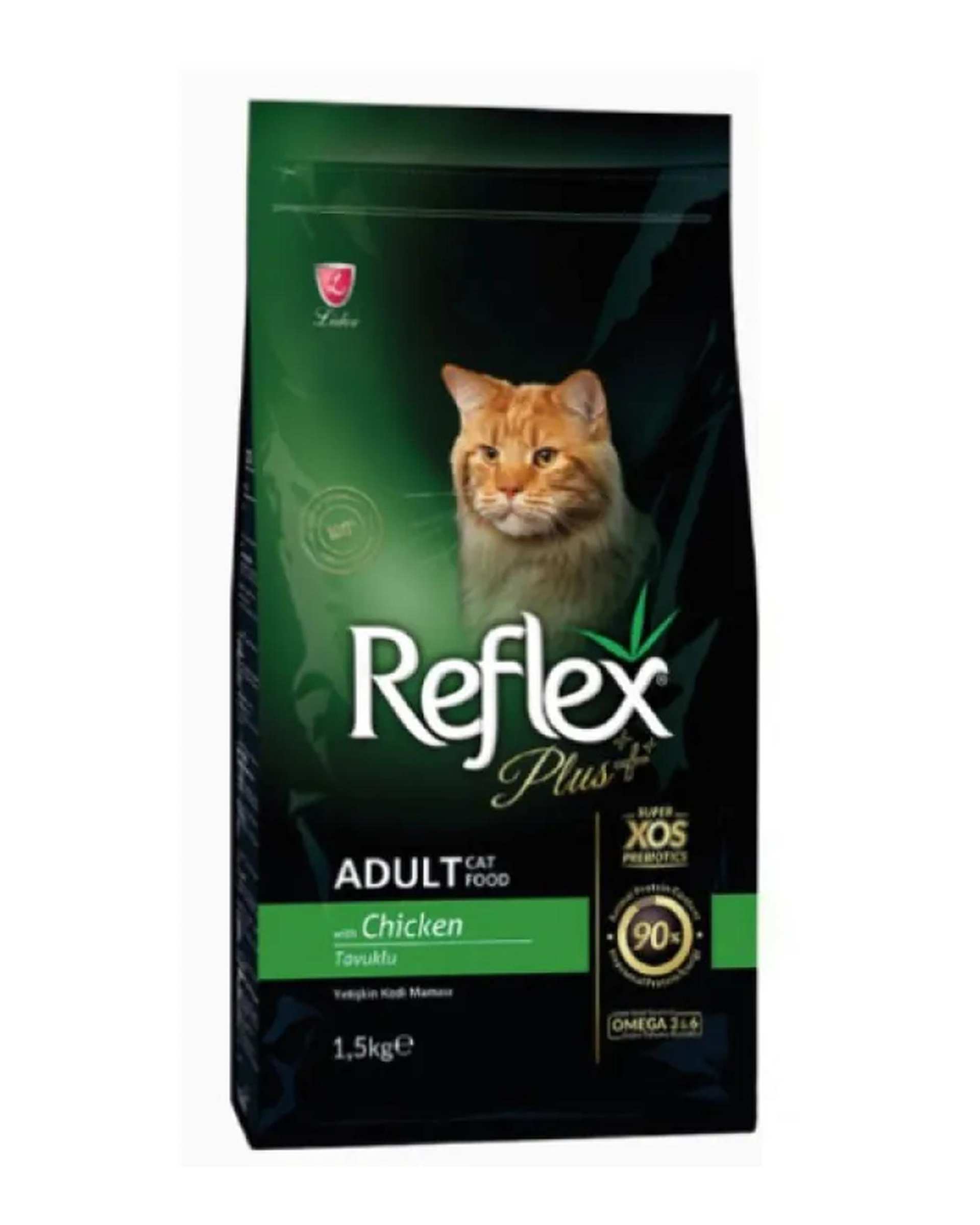 غذای خشک گربه رفلکس پلاس Reflex Plus با طعم مرغ وزن 1500 گرم