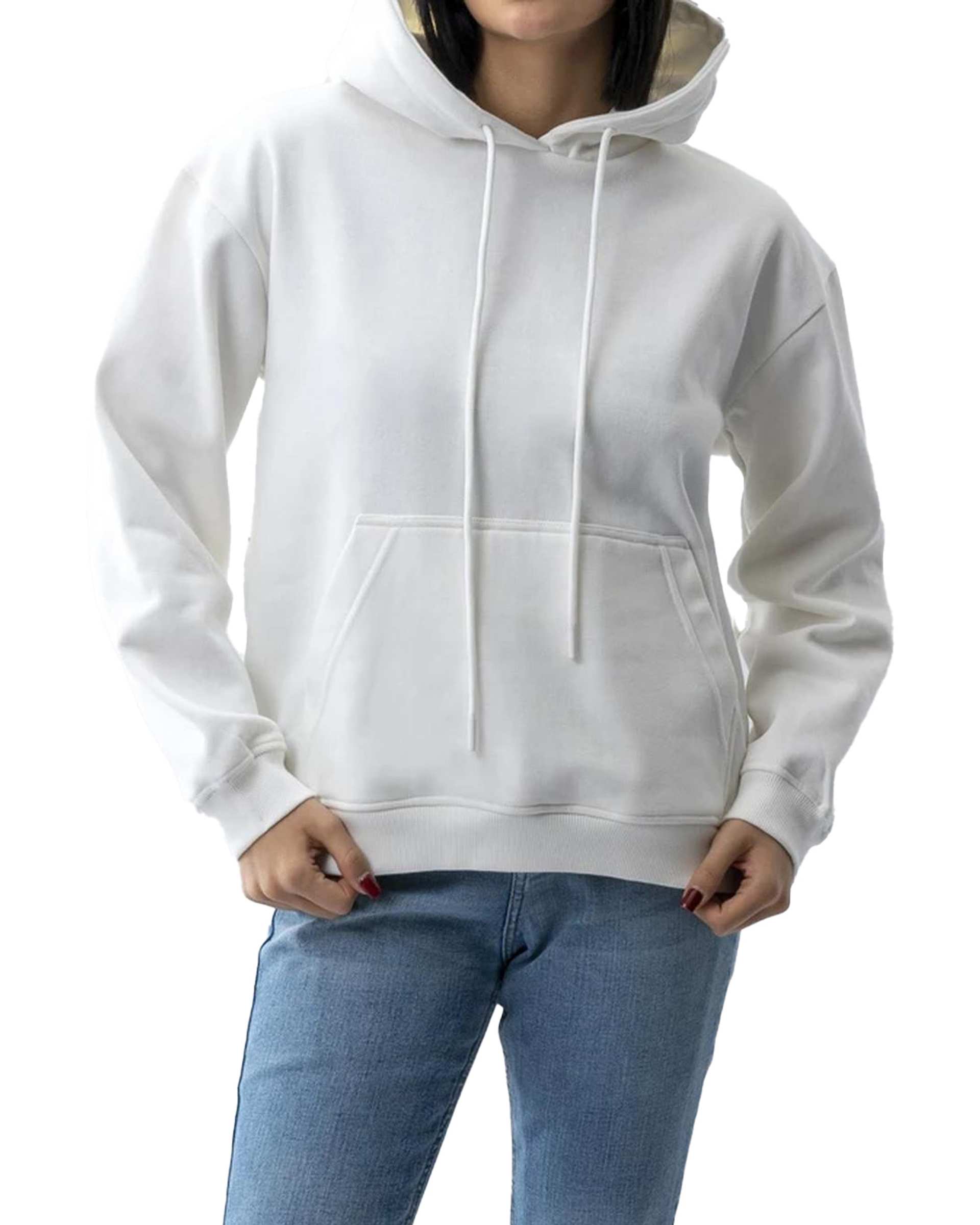 هودی زنانه سفید آر ان اس RNS کد 11102637