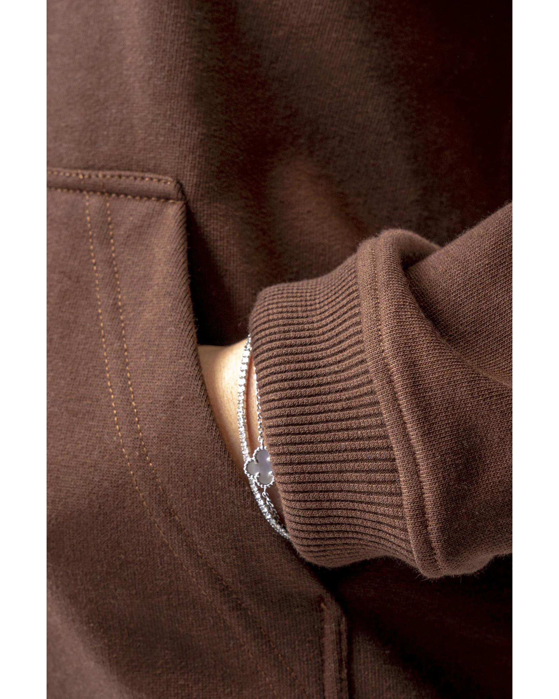 هودی زنانه قهوه ای آر ان اس RNS کد 11102637