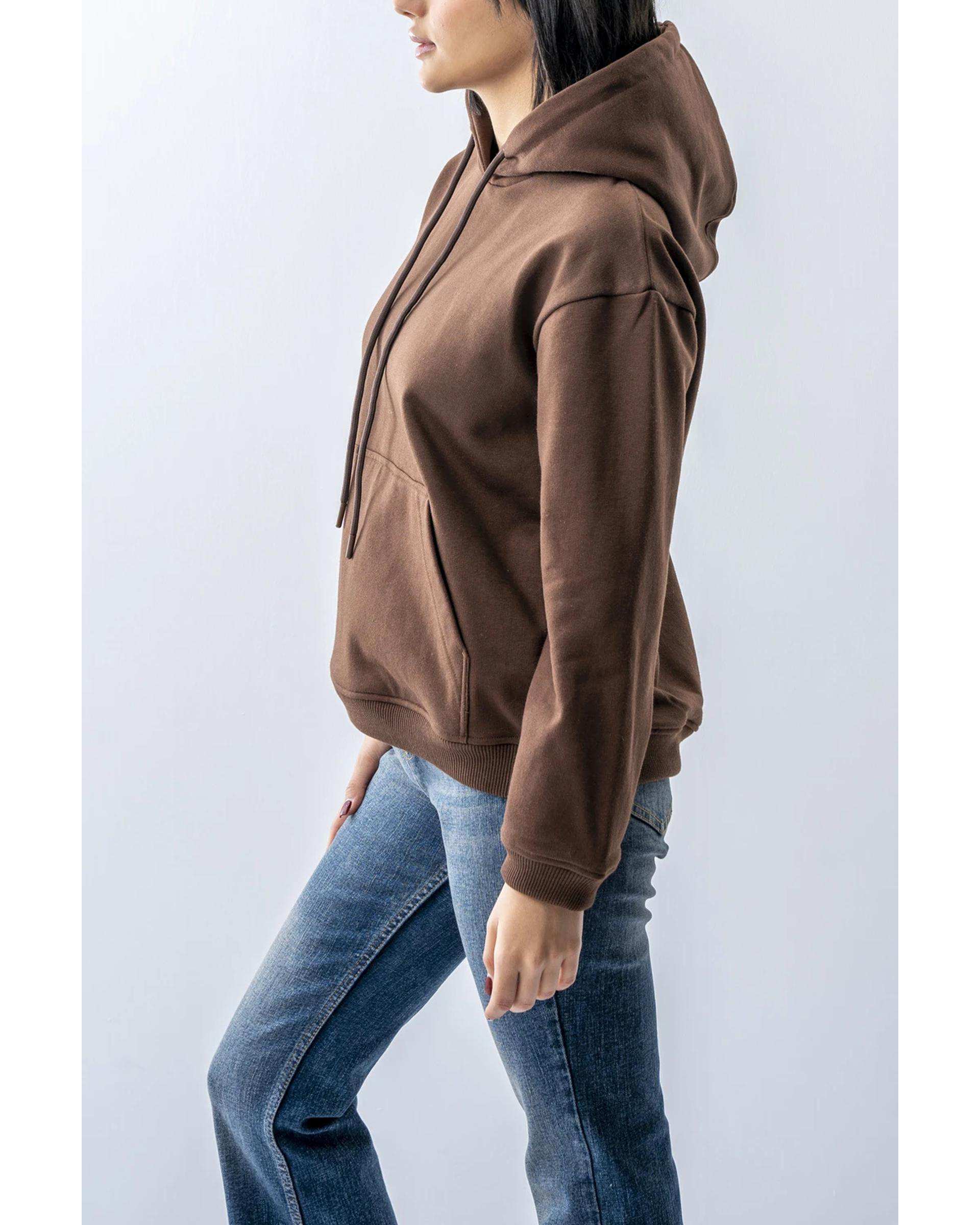 هودی زنانه قهوه ای آر ان اس RNS کد 11102637