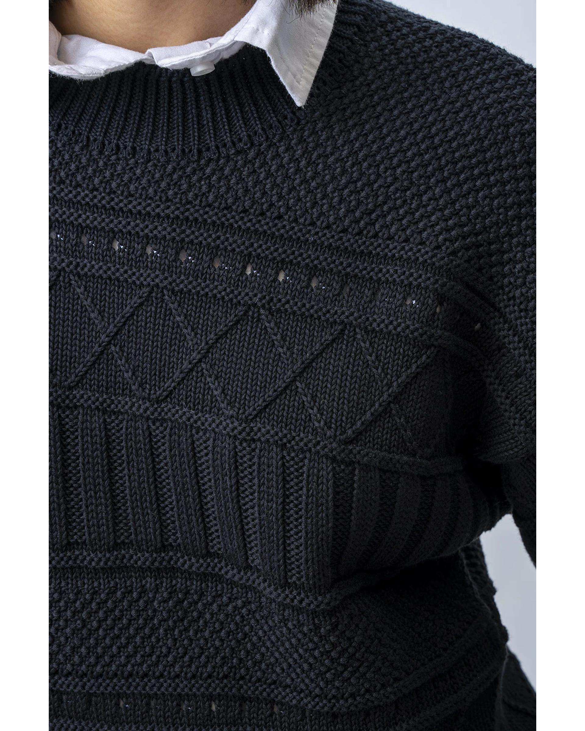 پلیور زنانه آستین بلند مشکی آر ان اس RNS کد 11232572