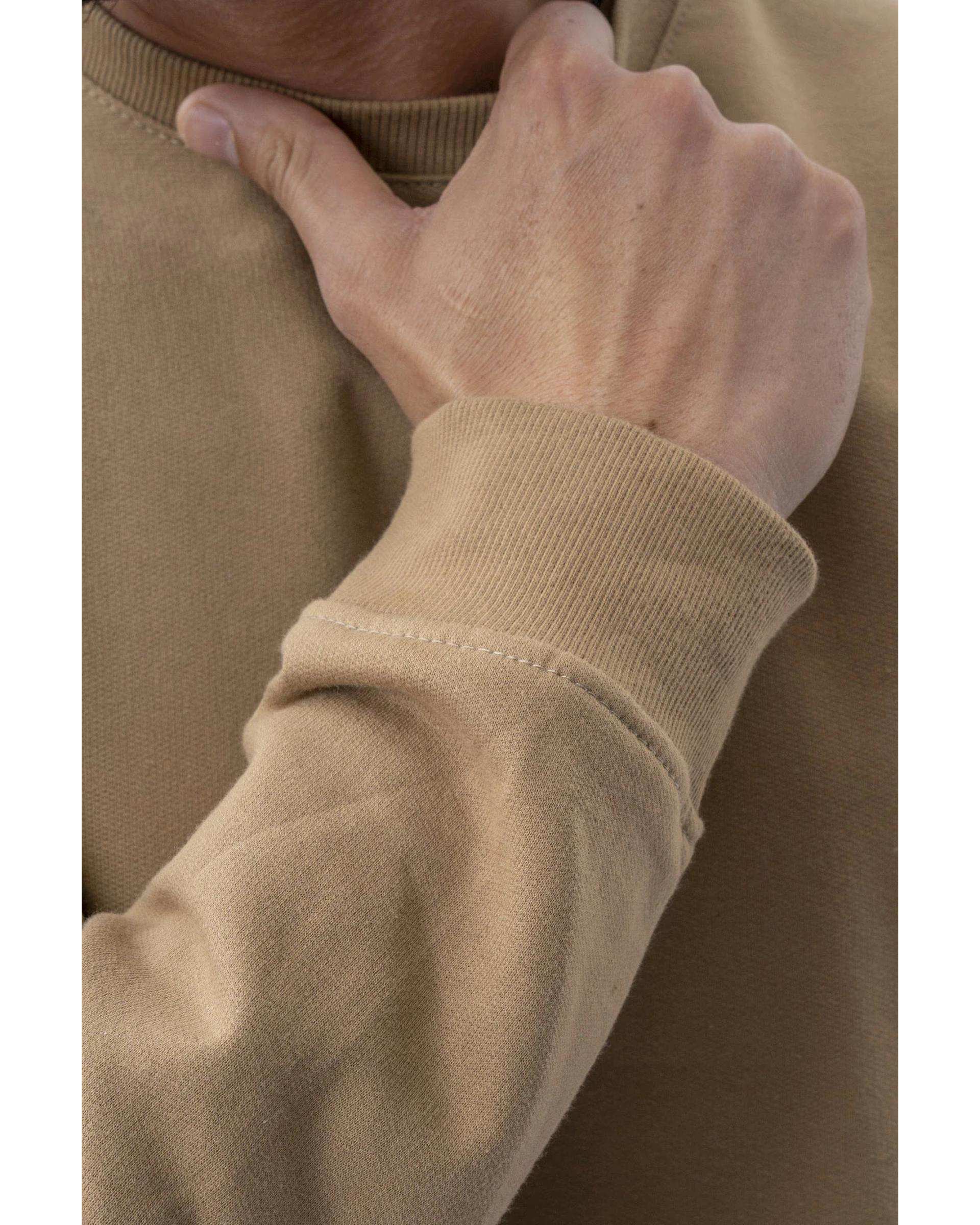 سویشرت مردانه آستین بلند شتری آر ان اس RNS کد 12032565