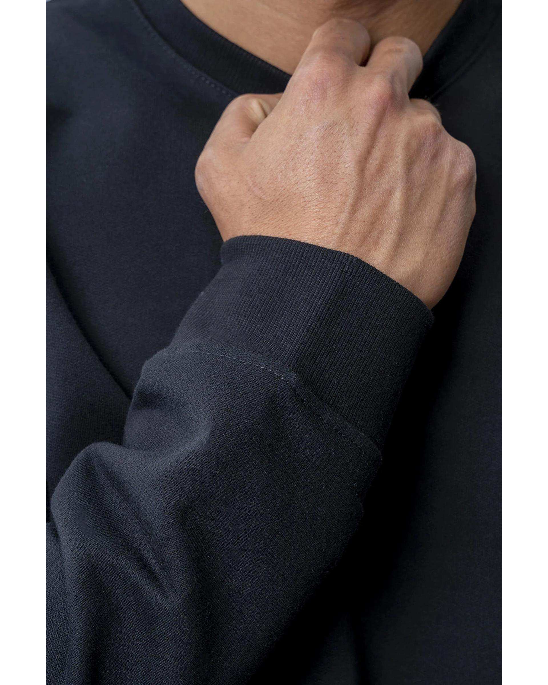 سویشرت مردانه آستین بلند مشکی آر ان اس RNS کد 12032565