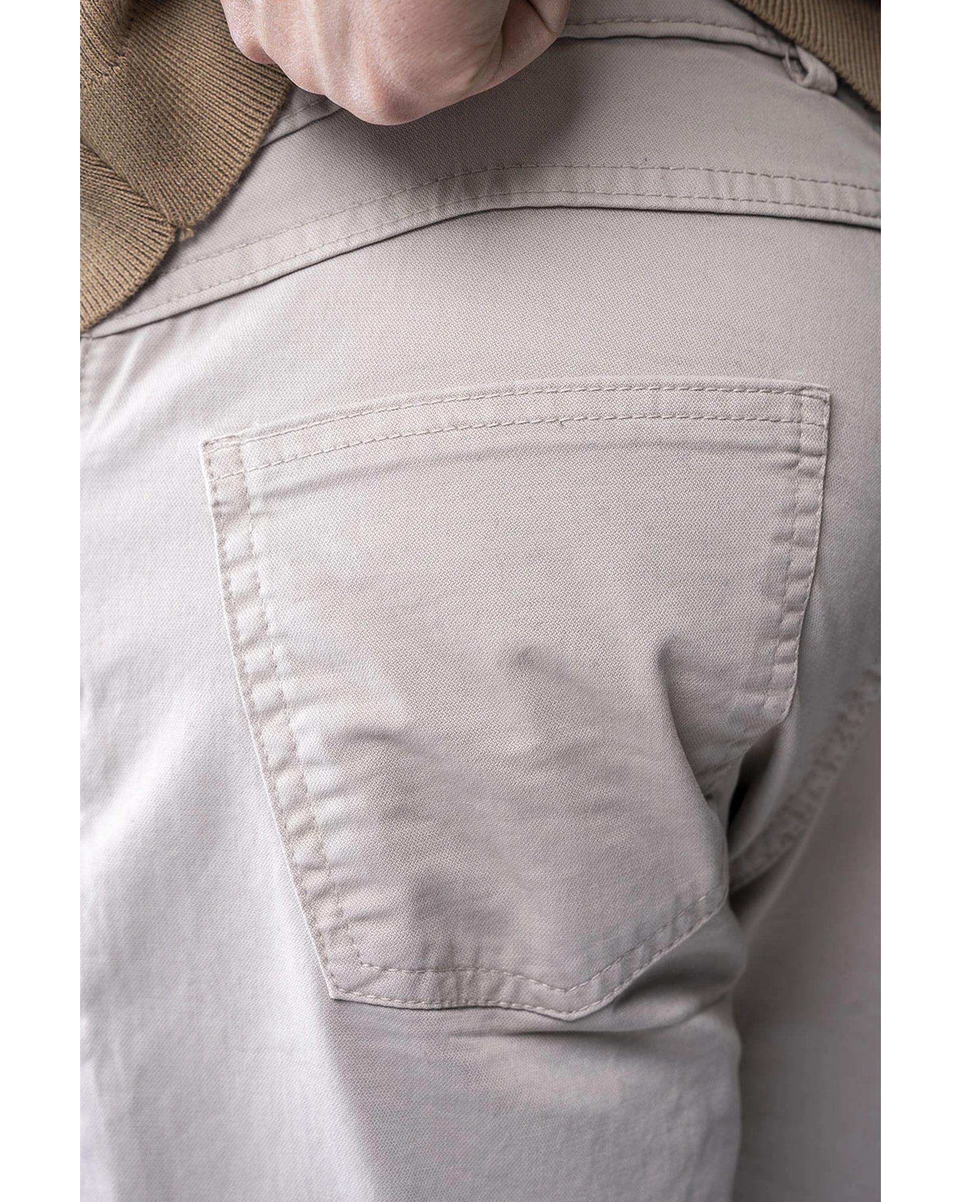 شلوار کتان مردانه رگولار استخوانی آر ان اس RNS کد 12042598