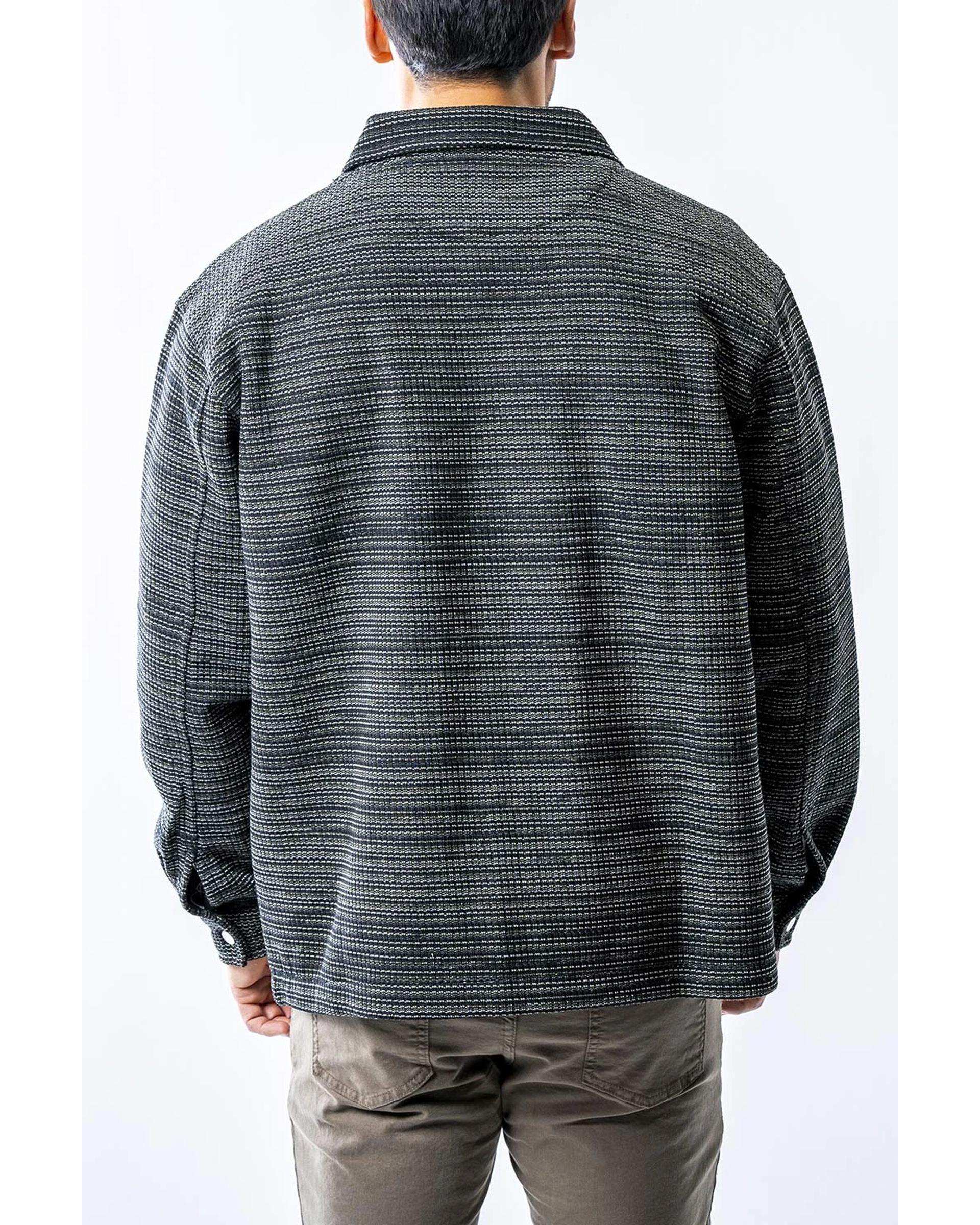 کت ژاکارد مردانه سبز آر ان اس RNS کد 12122615