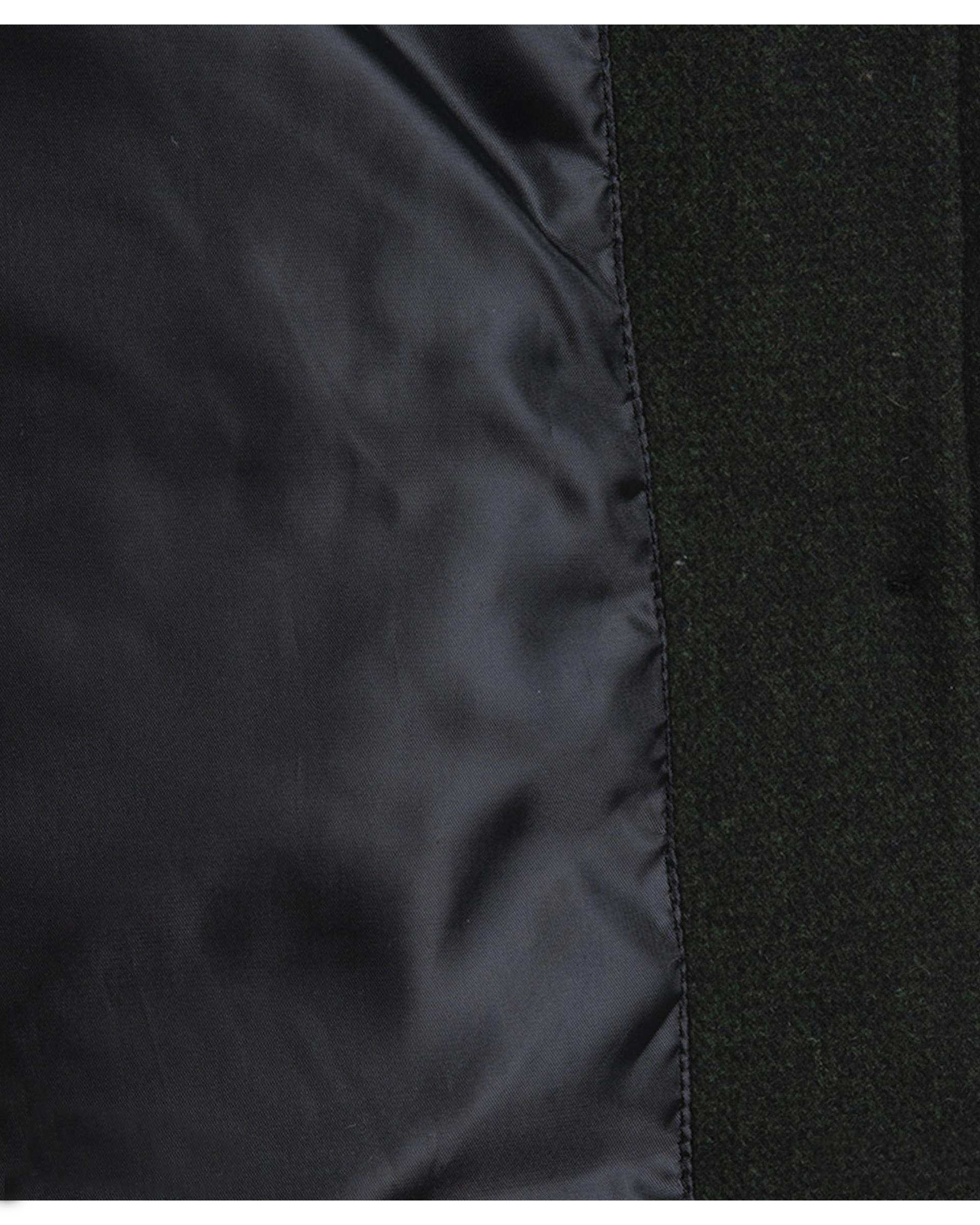 کت فوتر مردانه یقه ایستاده سبز تیره آر ان اس RNS کد 12122630