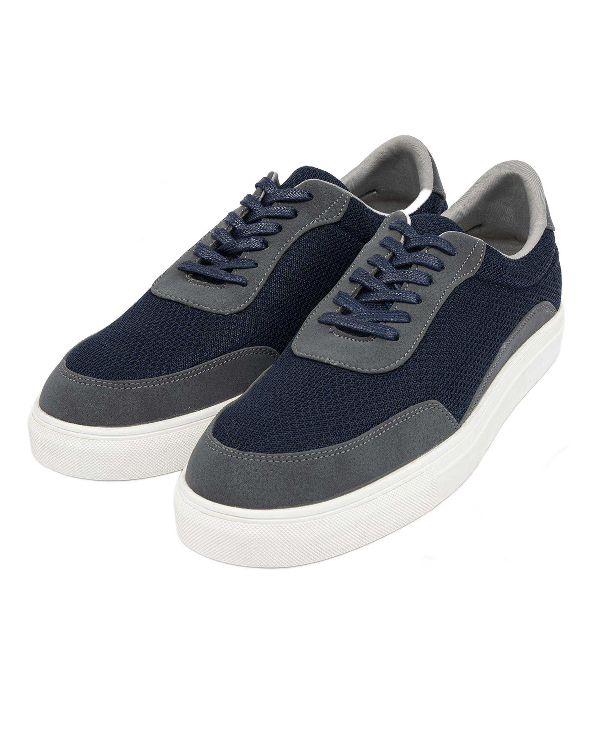 کفش مردانه کژوال سرمه ای آر ان اس RNS کد 12152458